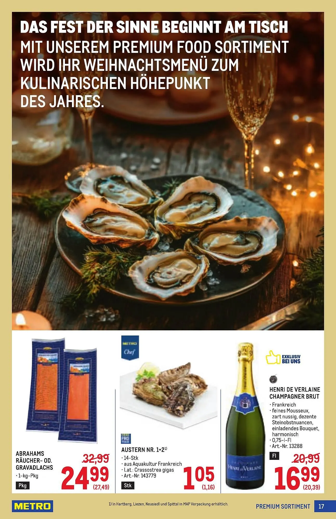 Metro Flugblatt von 11. Dezember bis 7. Jänner 2026 - Flugblätt seite  17