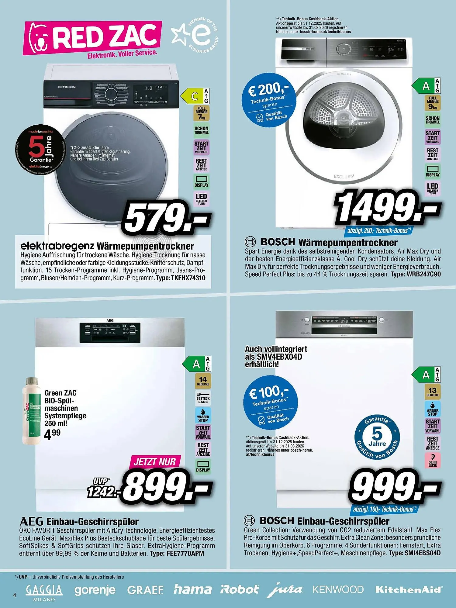 Red Zac Flugblatt von 26. Oktober bis 12. November 2025 - Flugblätt seite  4