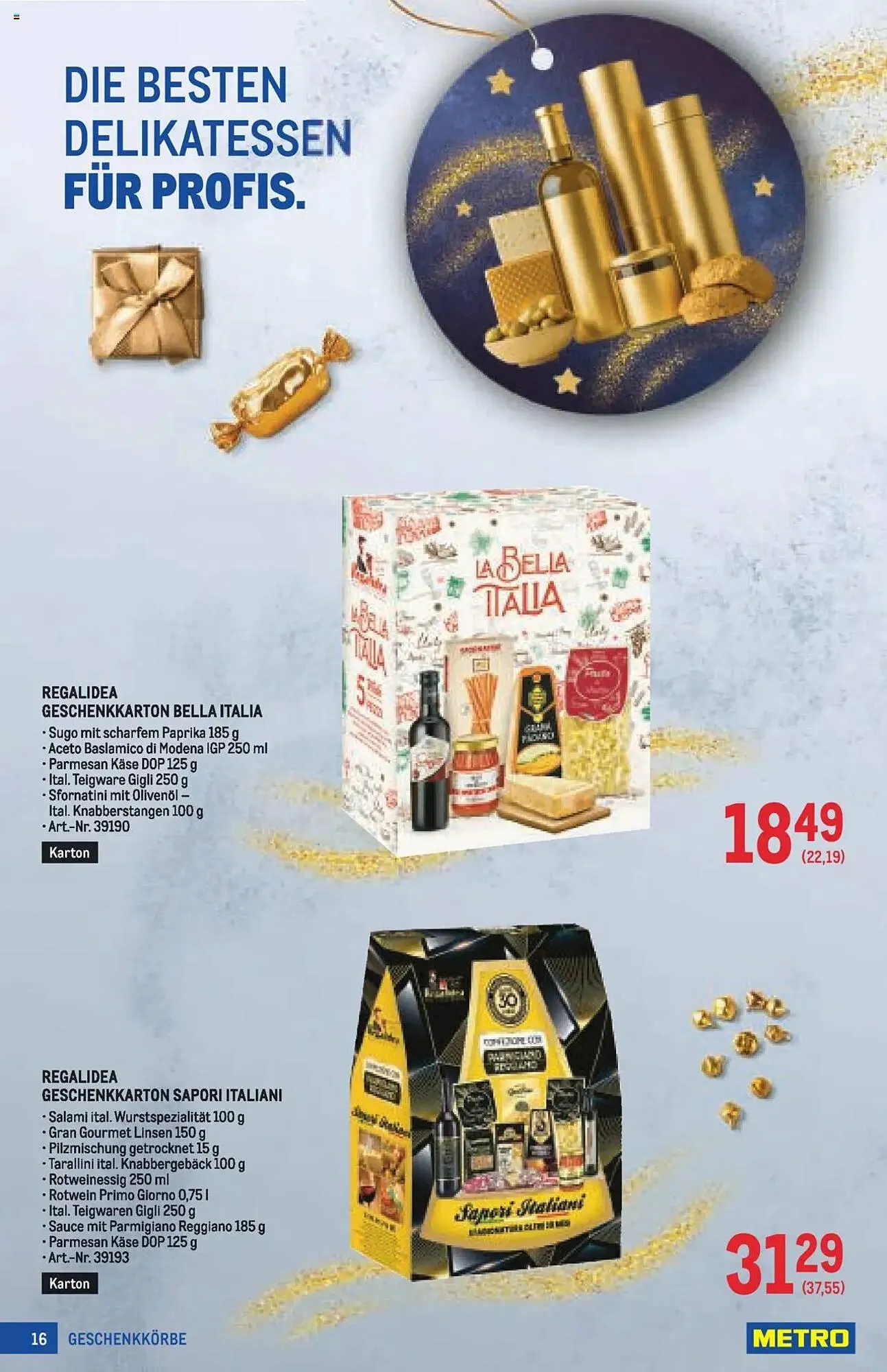 Metro Flugblatt von 16. Oktober bis 24. Dezember 2025 - Flugblätt seite  16