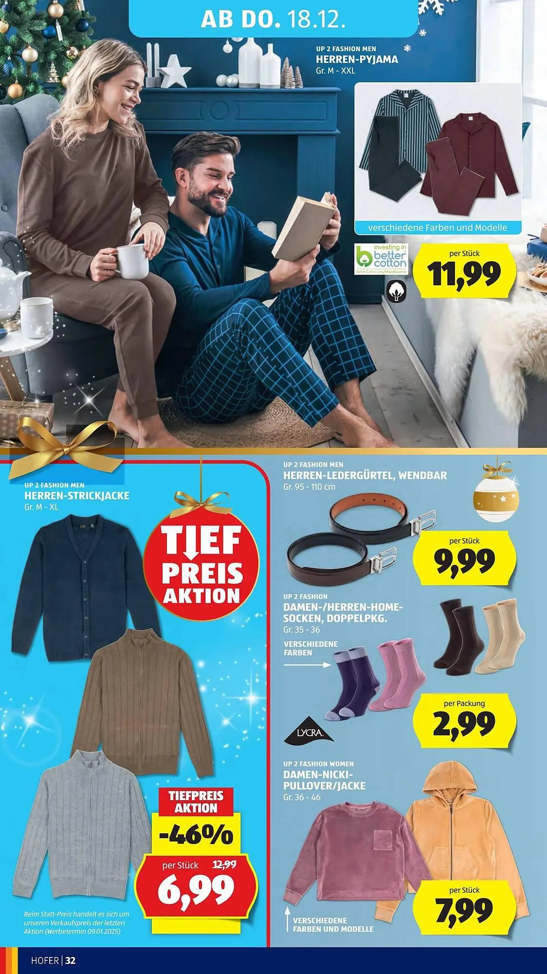 Hofer Flugblatt von 12. Dezember bis 18. Dezember 2025 - Flugblätt seite 44