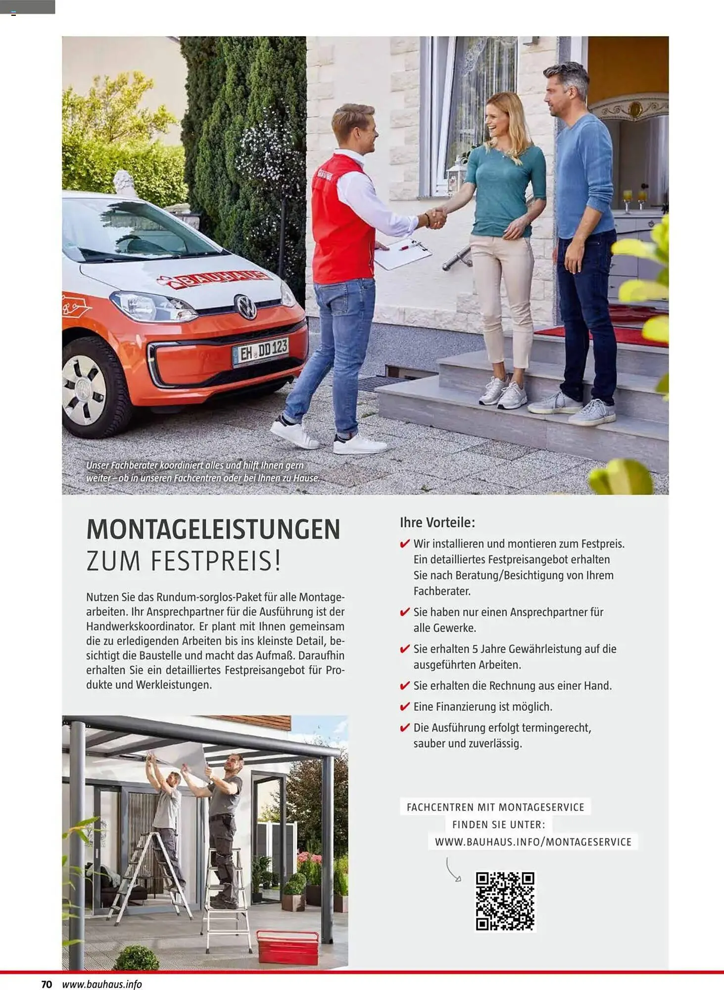 Bauhaus Flugblatt von 4. März bis 31. Dezember 2025 - Flugblätt seite  70