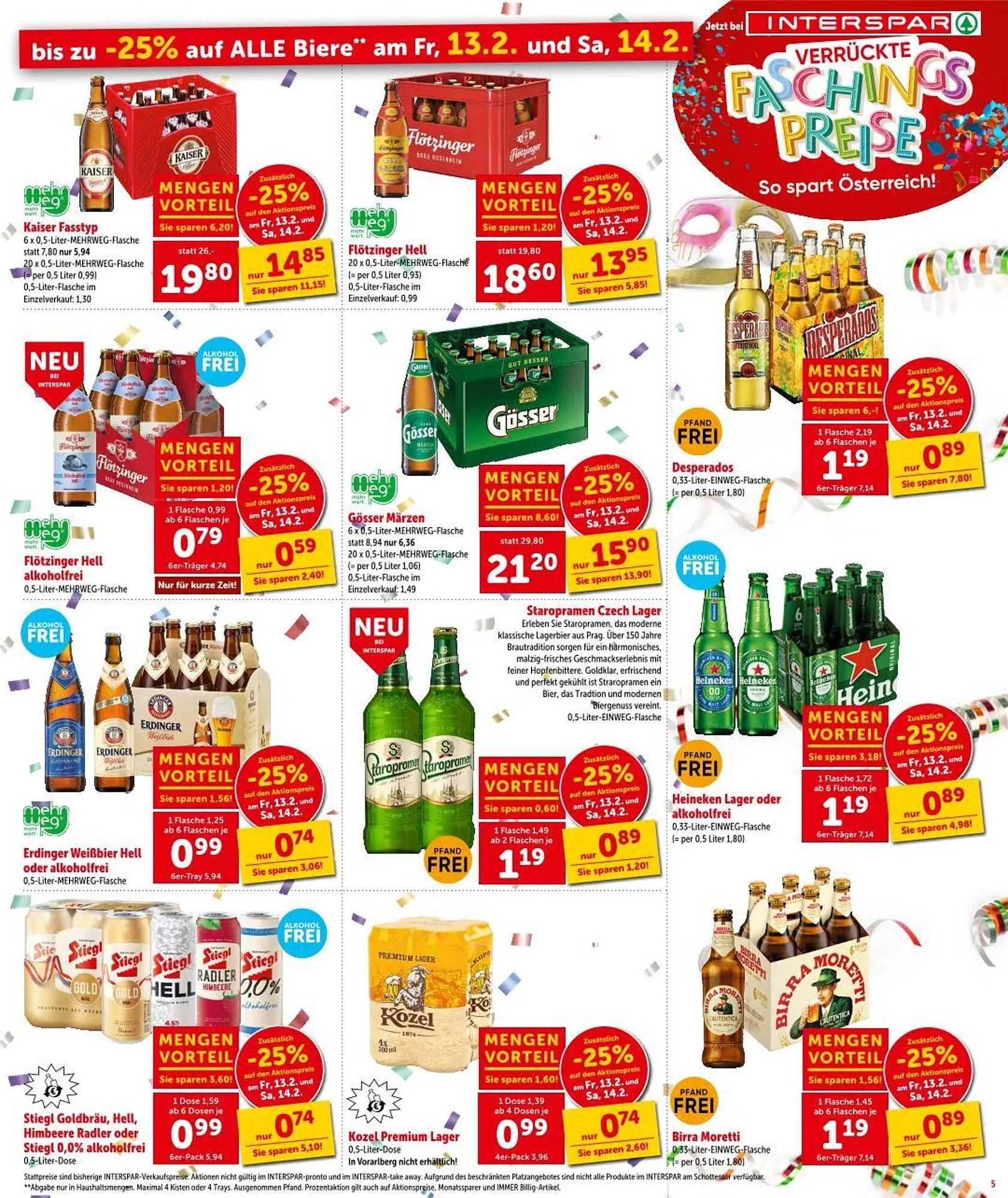 Interspar Flugblatt von 12. Februar bis 25. Februar 2026 - Flugblätt seite  5