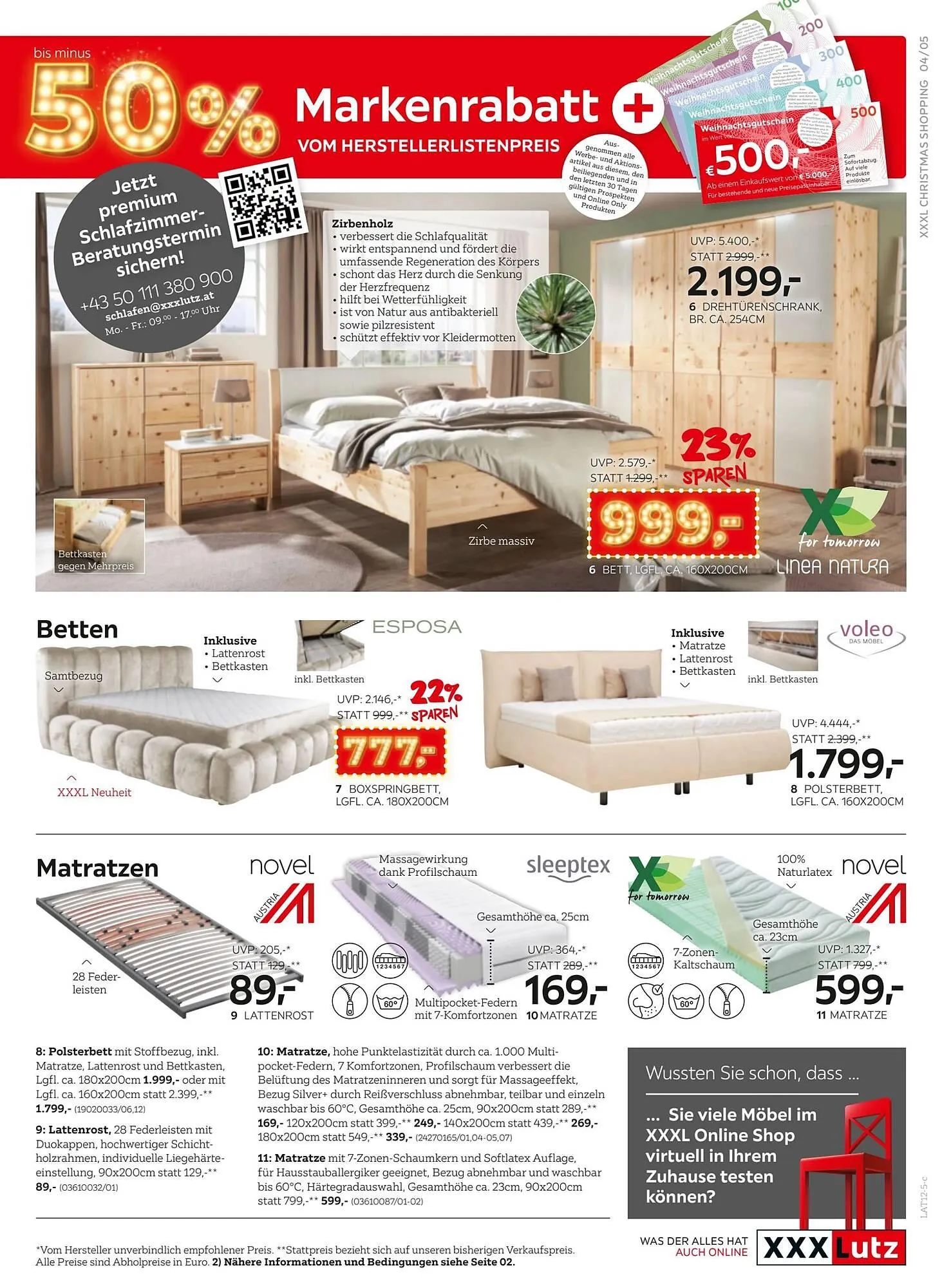 XXXLutz Prospekt von 2. Dezember bis 10. Dezember 2025 - Flugblätt seite 5