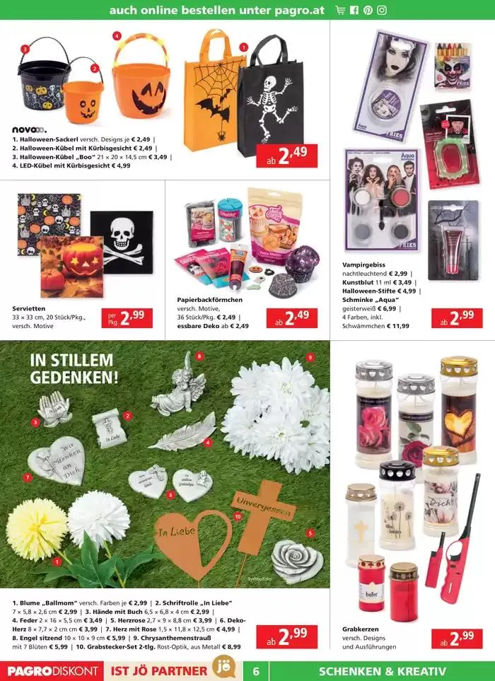 Pagro-Diskont flugblatt von 3. Oktober bis 17. Oktober 2024 - Flugblätt seite 6