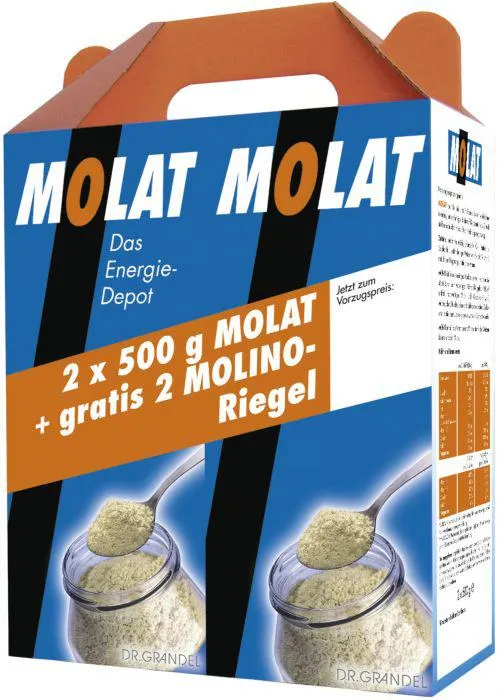 Dr. Grandel MOLAT Doppelpack mit Molino 2 x 500gg