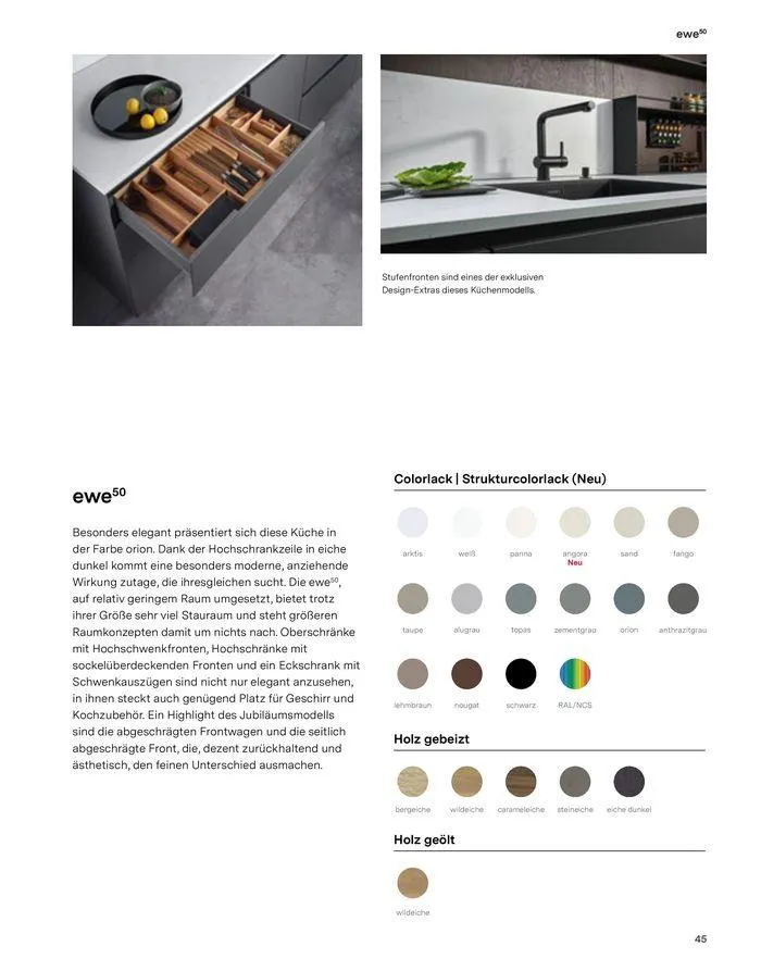ewe Katalog von 26. März bis 31. Dezember 2024 - Flugblätt seite 45