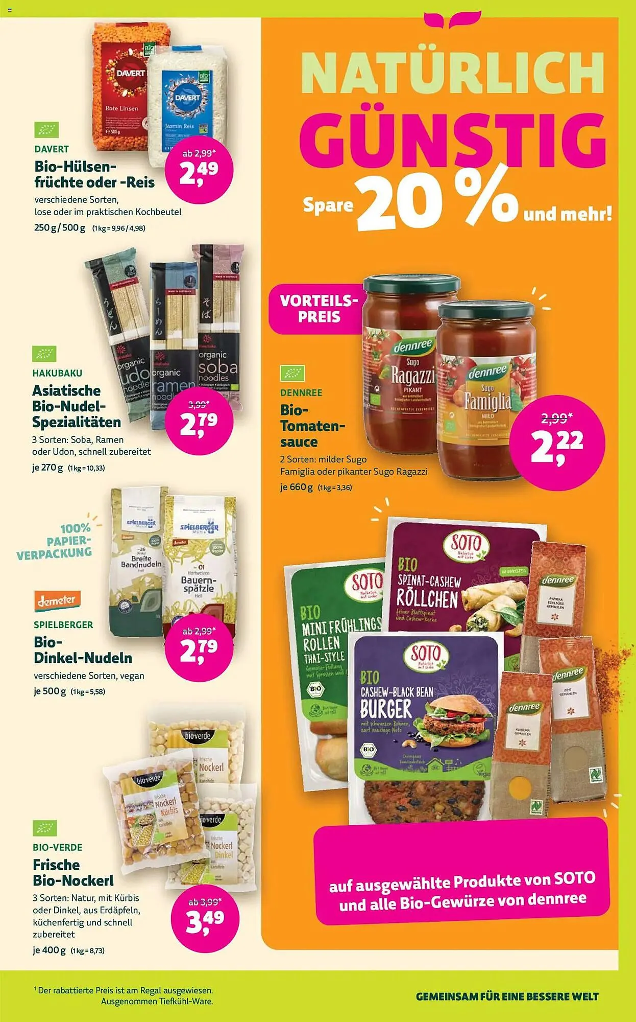 Denn's Biomarkt Flugblatt von 28. Jänner bis 10. Februar 2026 - Flugblätt seite 7