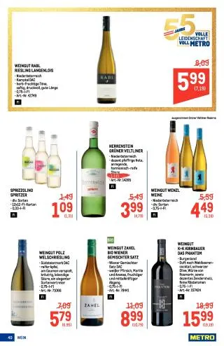 METRO Flugblatt -Profi von 19. März bis 1. April 2026 - Flugblätt seite  40