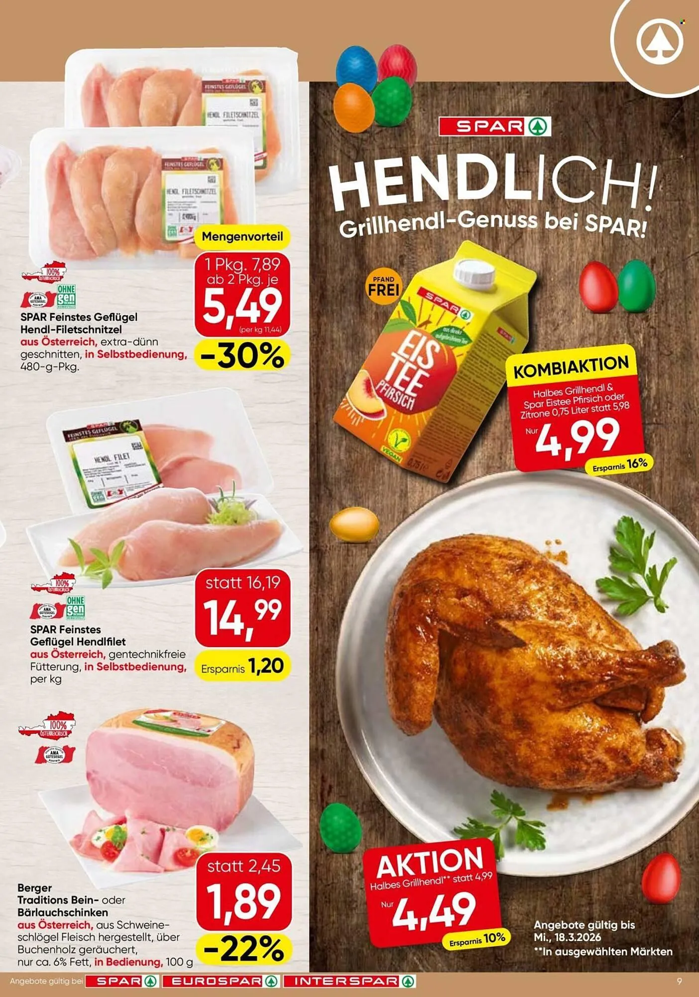 Interspar Flugblatt von 26. Februar bis 11. März 2026 - Flugblätt seite  9