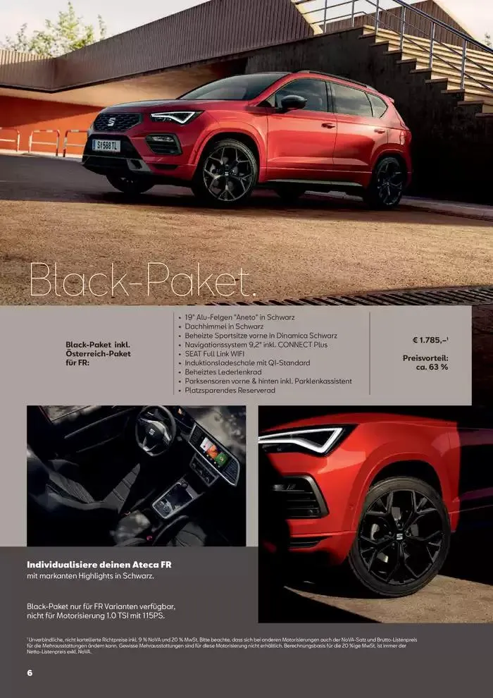Seat Ateca von 4. Februar bis 26. Jänner 2026 - Flugblätt seite  6