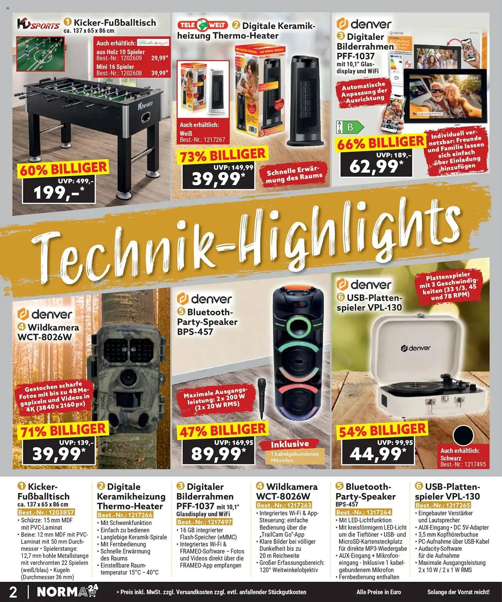 Norma Prospekt von 1. Dezember bis 31. Dezember 2025 - Flugblätt seite  2