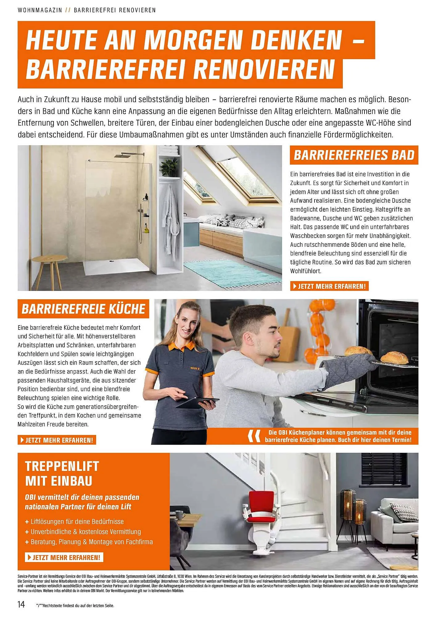 OBI Flugblatt von 16. Oktober bis 30. November 2025 - Flugblätt seite  14