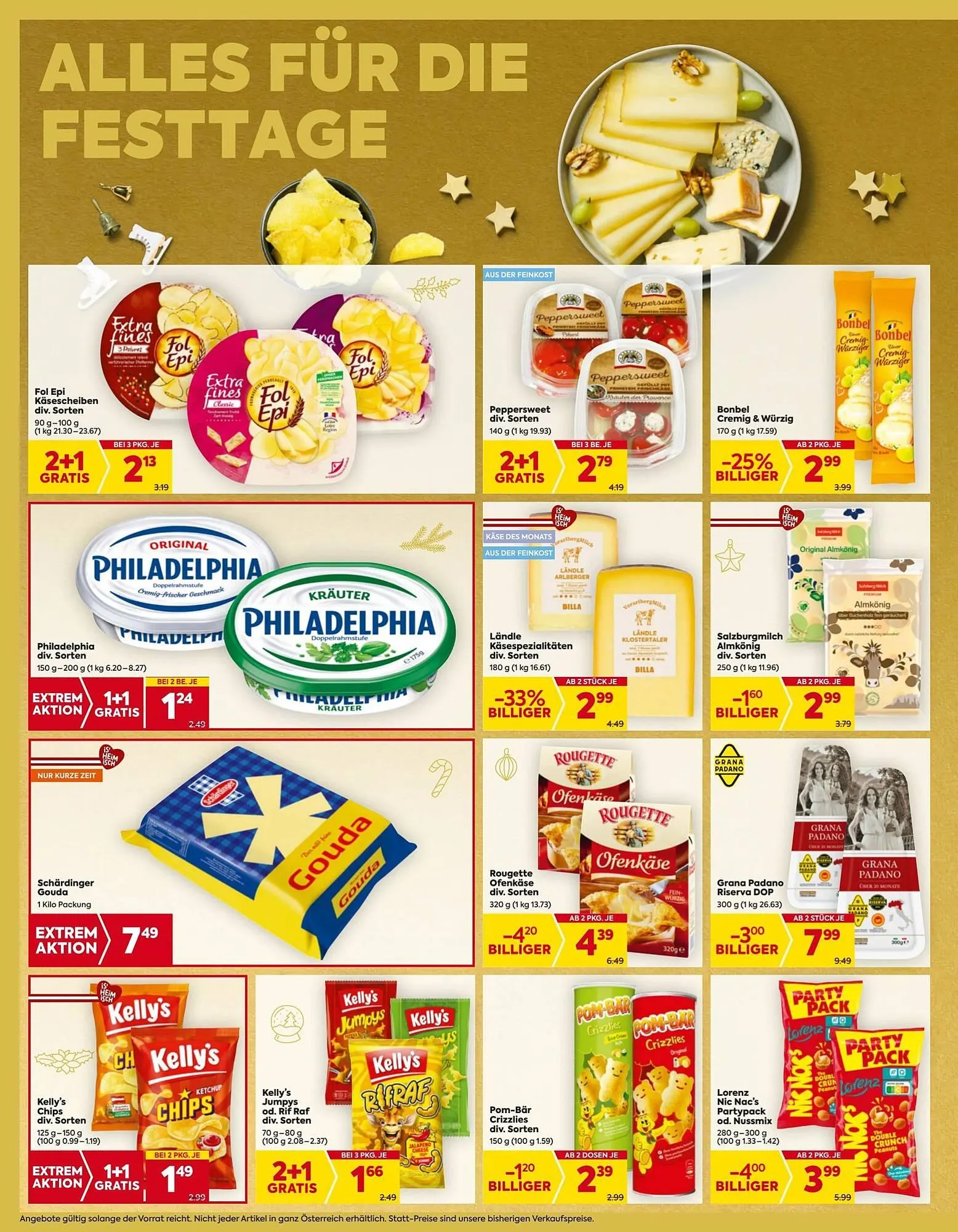 Billa Flugblatt von 11. Dezember bis 17. Dezember 2025 - Flugblätt seite  10