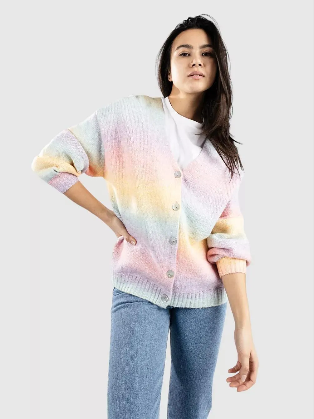 Light Knit Strickjacke