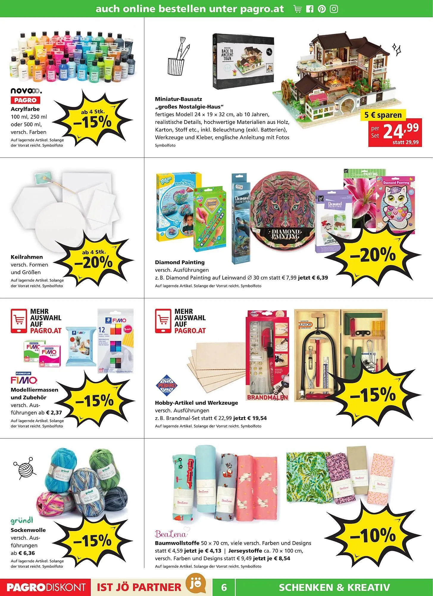 Pagro Diskont Flugblatt von 30. Jänner bis 5. Februar 2025 - Flugblätt seite 6