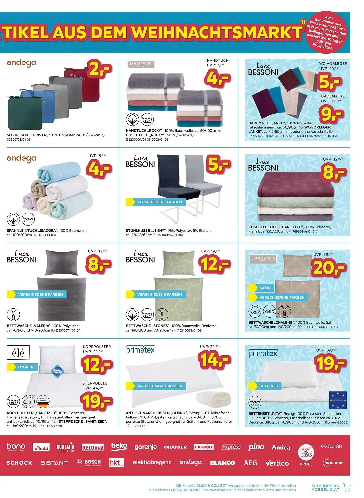 Möbelix Prospekt von 30. Dezember bis 11. Jänner 2026 - Flugblätt seite  9