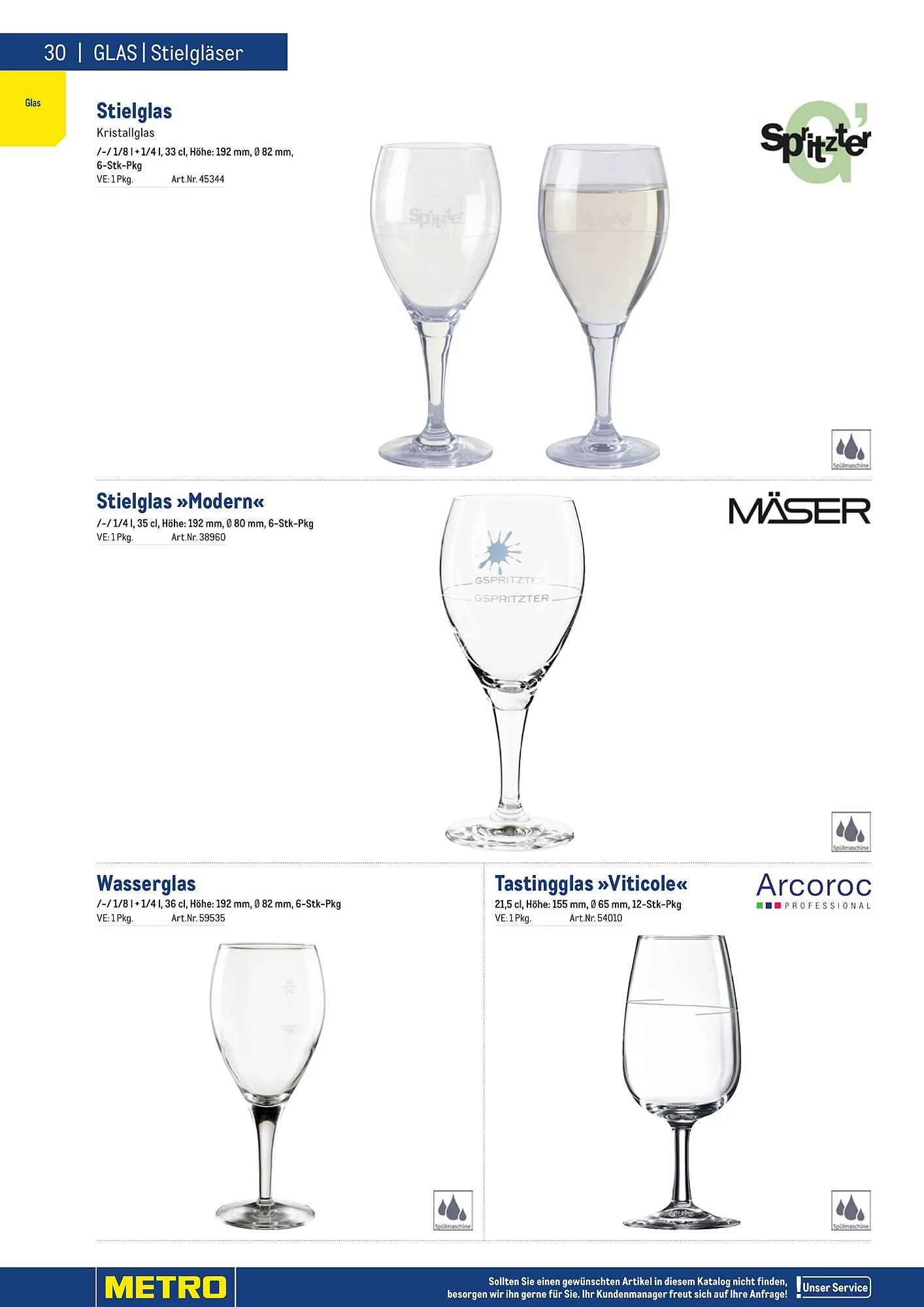 Metro Flugblatt von 25. März bis 31. Dezember 2026 - Flugblätt seite  30