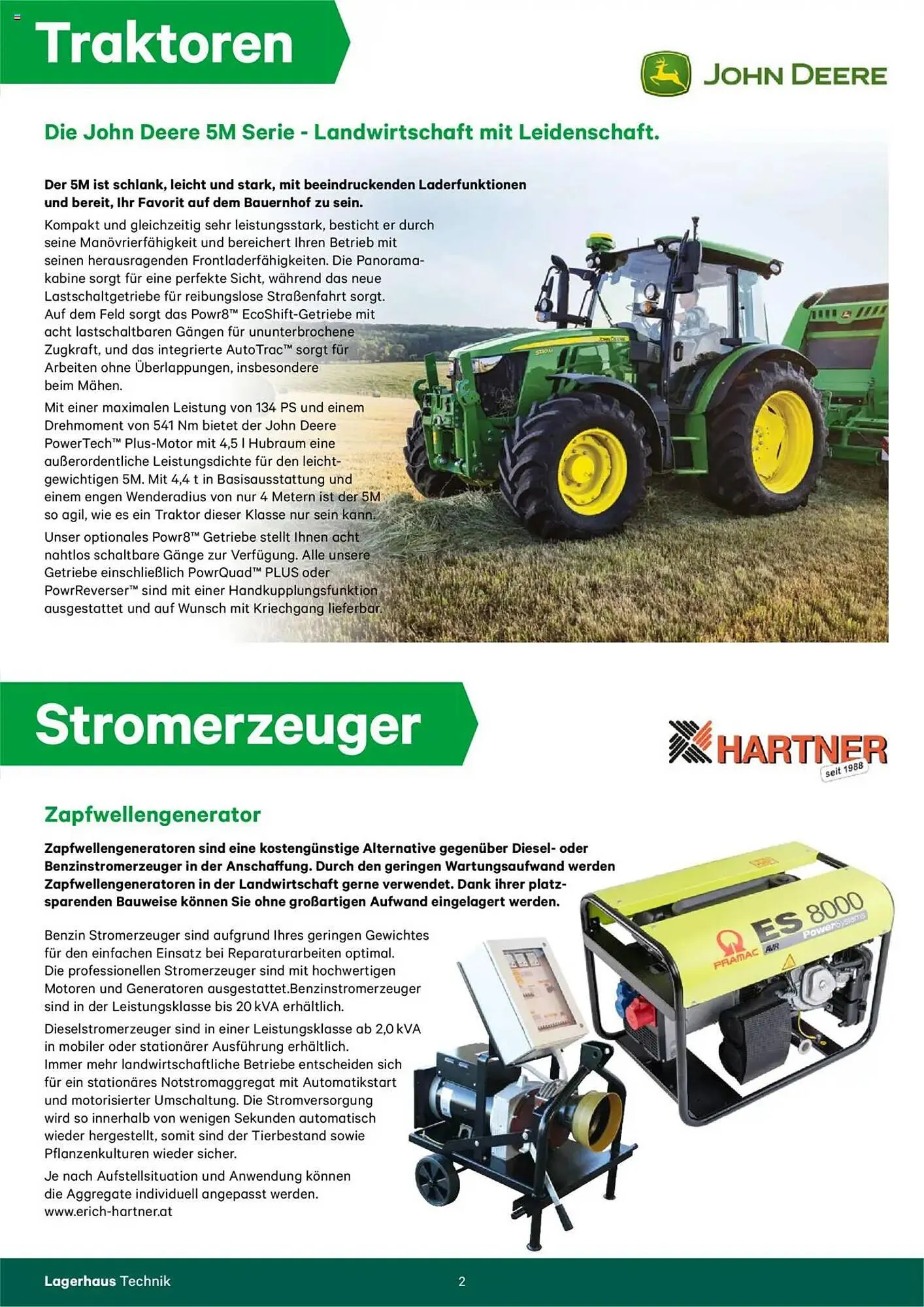 Lagerhaus Flugblatt von 8. September bis 31. Dezember 2025 - Flugblätt seite  2