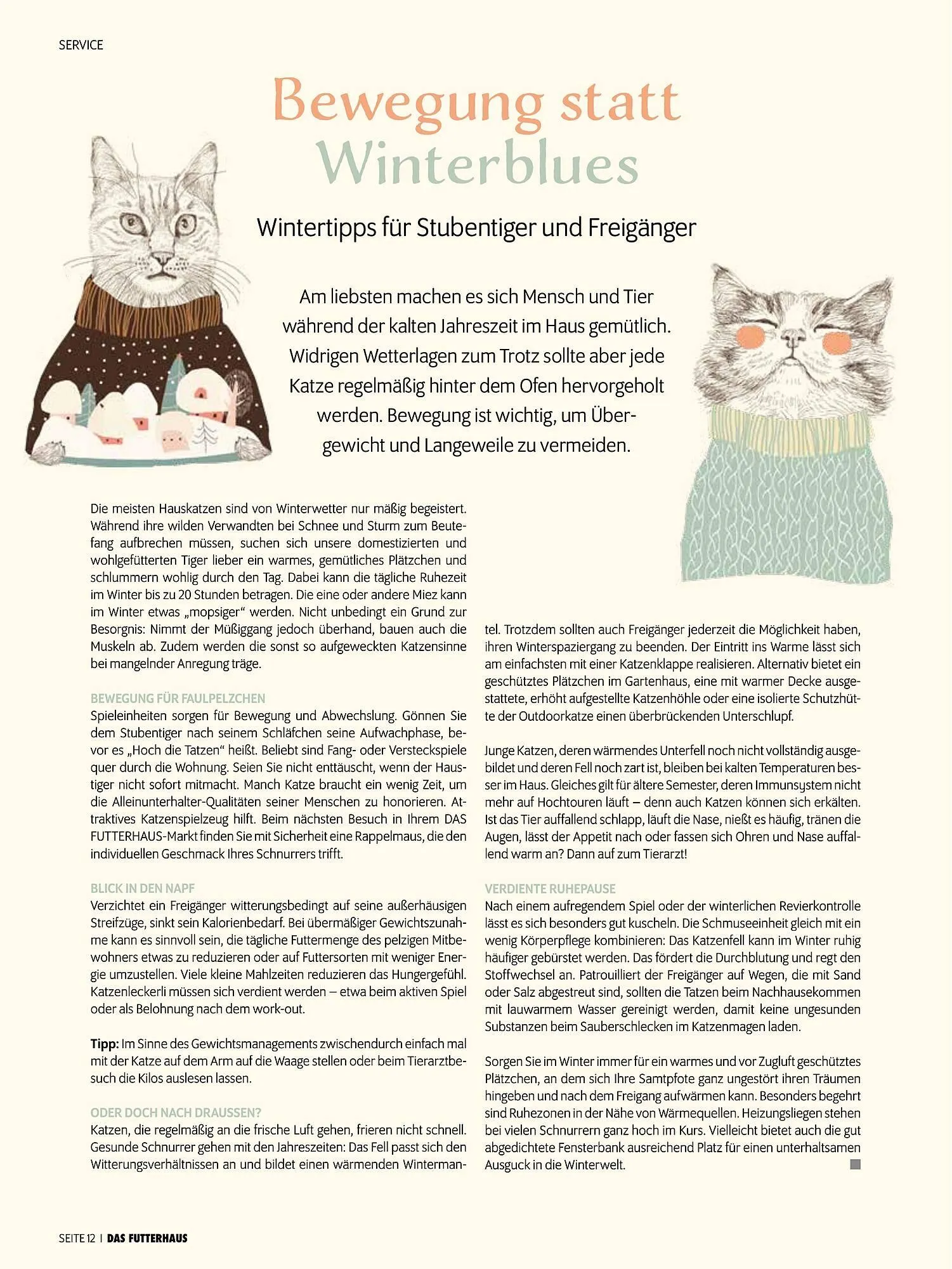 Das Futterhaus Prospekt von 16. Februar bis 8. März 2026 - Flugblätt seite  12