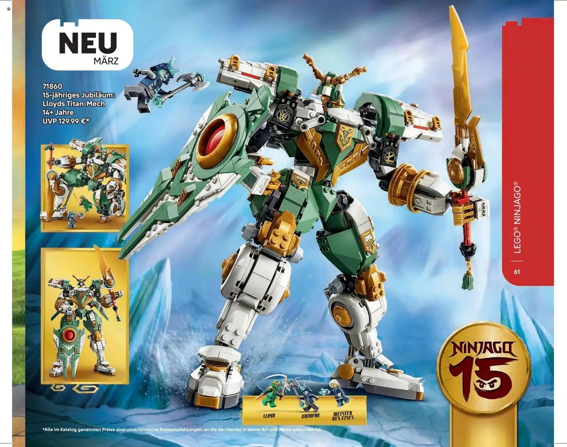 Lego Flugblatt von 5. Jänner bis 30. Juni 2026 - Flugblätt seite  61