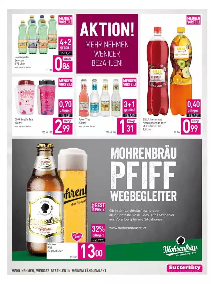 Sutterlüty flugblatt von 7. November bis 13. November 2024 - Flugblätt seite  19