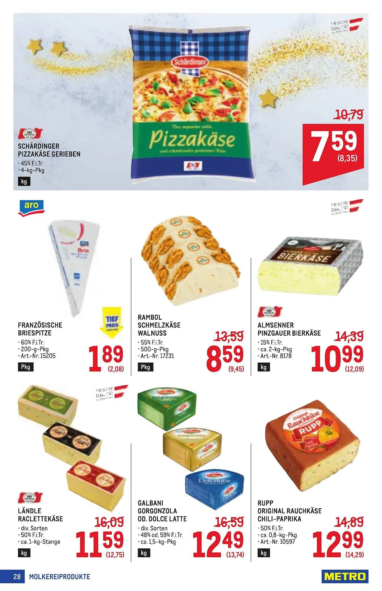 Metro Flugblatt von 11. Dezember bis 7. Jänner 2026 - Flugblätt seite  28