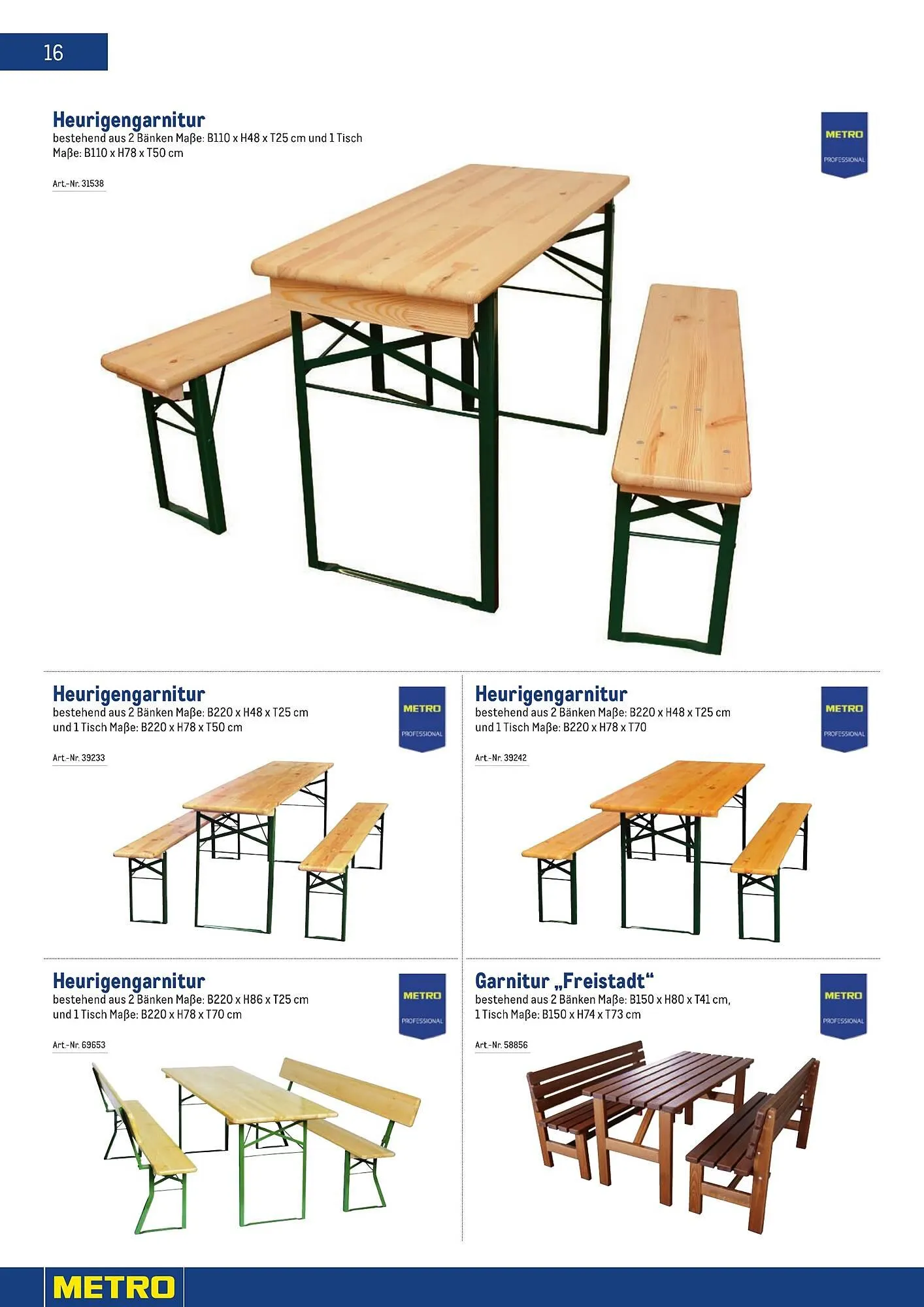 Metro Flugblatt von 25. März bis 31. Dezember 2026 - Flugblätt seite  16
