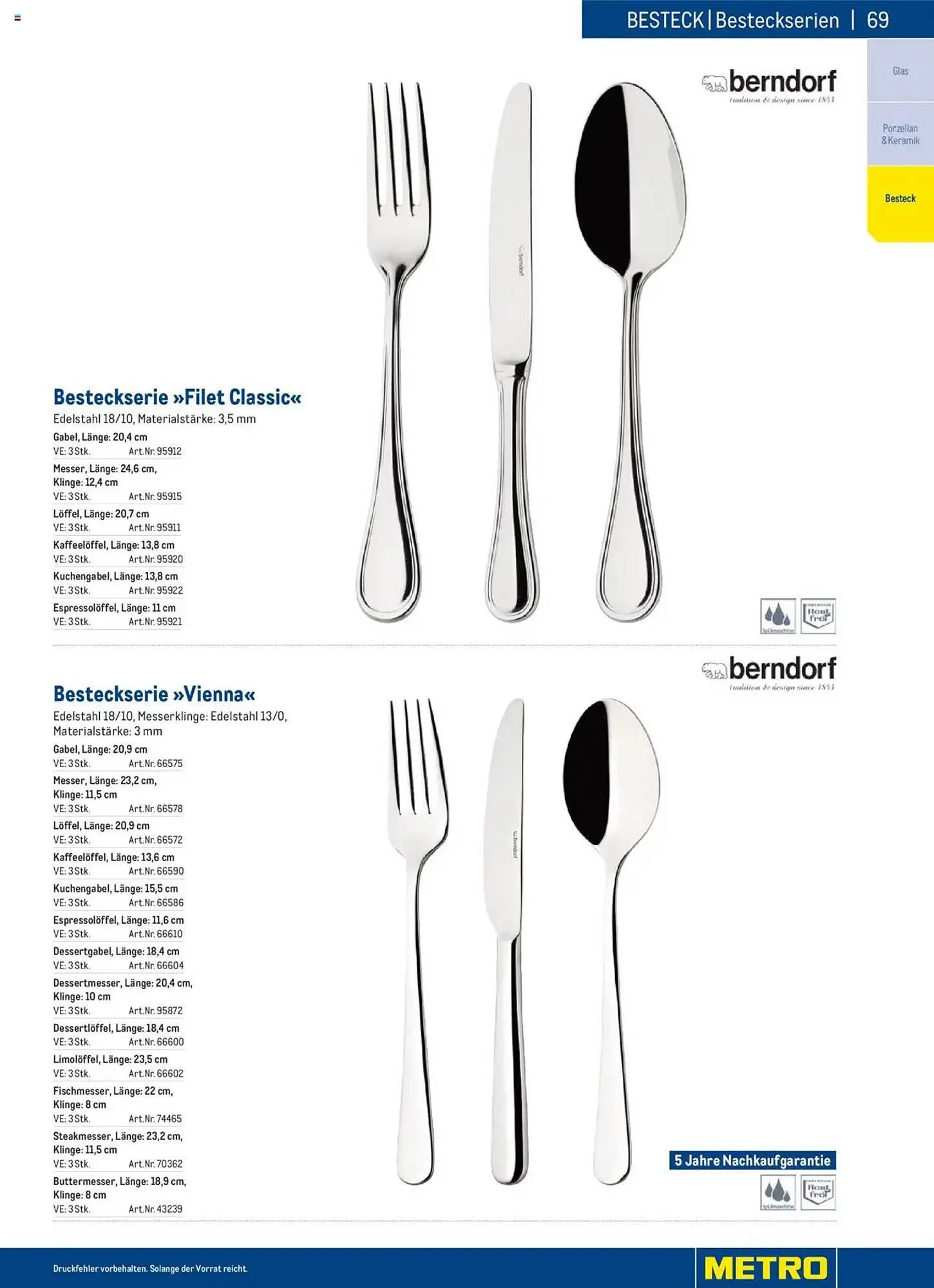 Metro Flugblatt von 2. Dezember bis 31. Dezember 2025 - Flugblätt seite 69