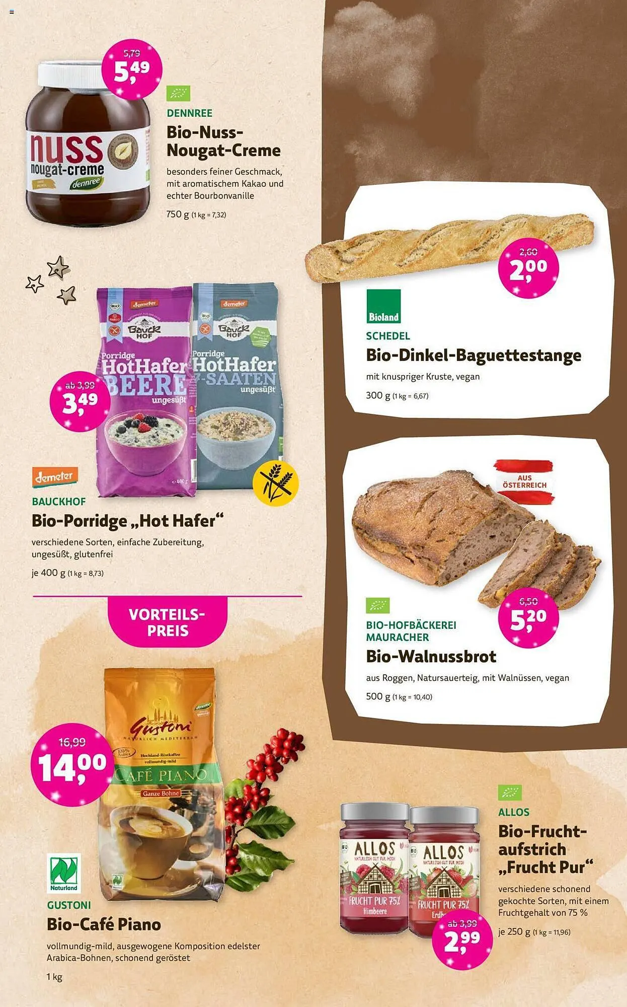 Denn's Biomarkt Flugblatt von 22. November bis 5. Dezember 2023 - Flugblätt seite 11