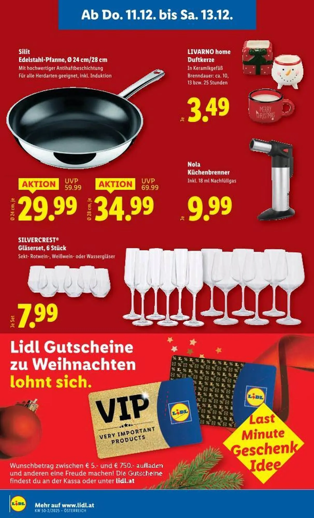 Lidl Flugblatt von 11. Dezember bis 17. Dezember 2025 - Flugblätt seite  29