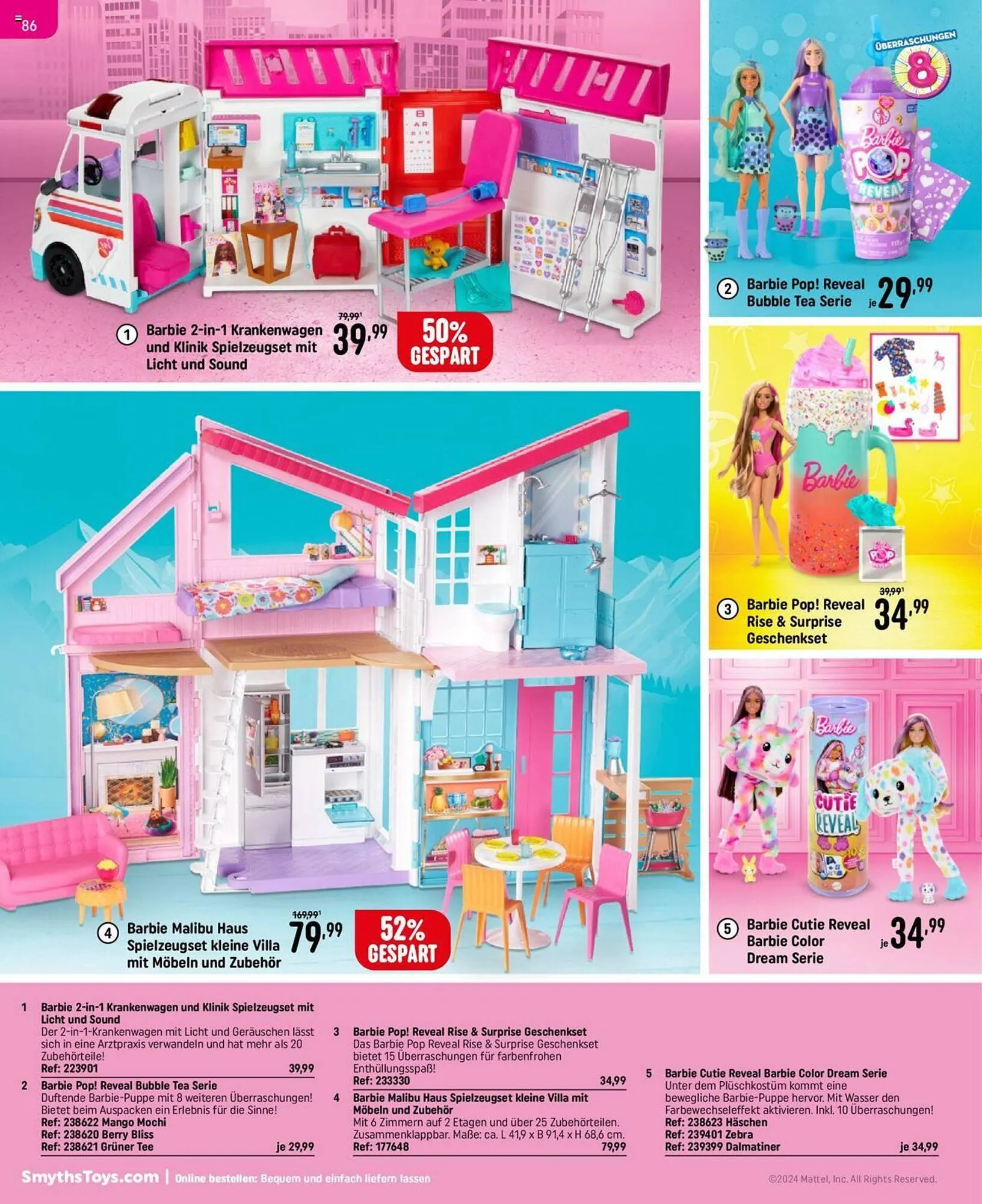 Smyths Toys Flugblatt von 25. September bis 13. Dezember 2024 - Flugblätt seite  86