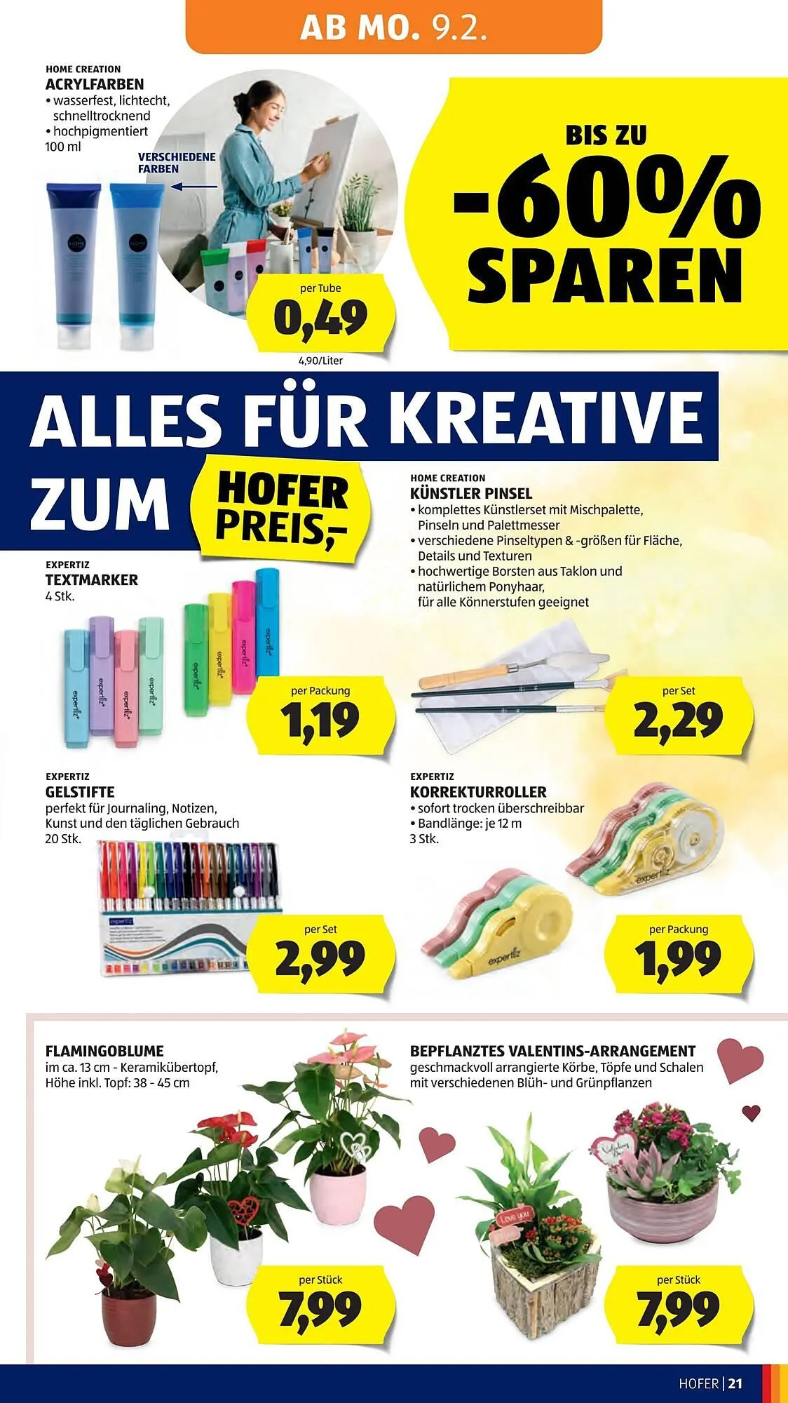 Hofer Flugblatt von 6. Februar bis 12. Februar 2026 - Flugblätt seite  25