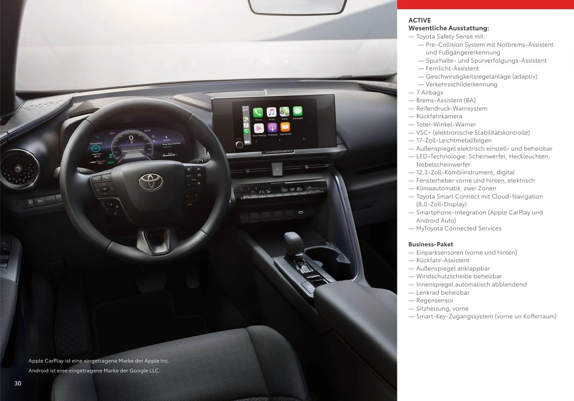 Toyota Flugblatt von 1. April bis 20. Oktober 2026 - Flugblätt seite 30