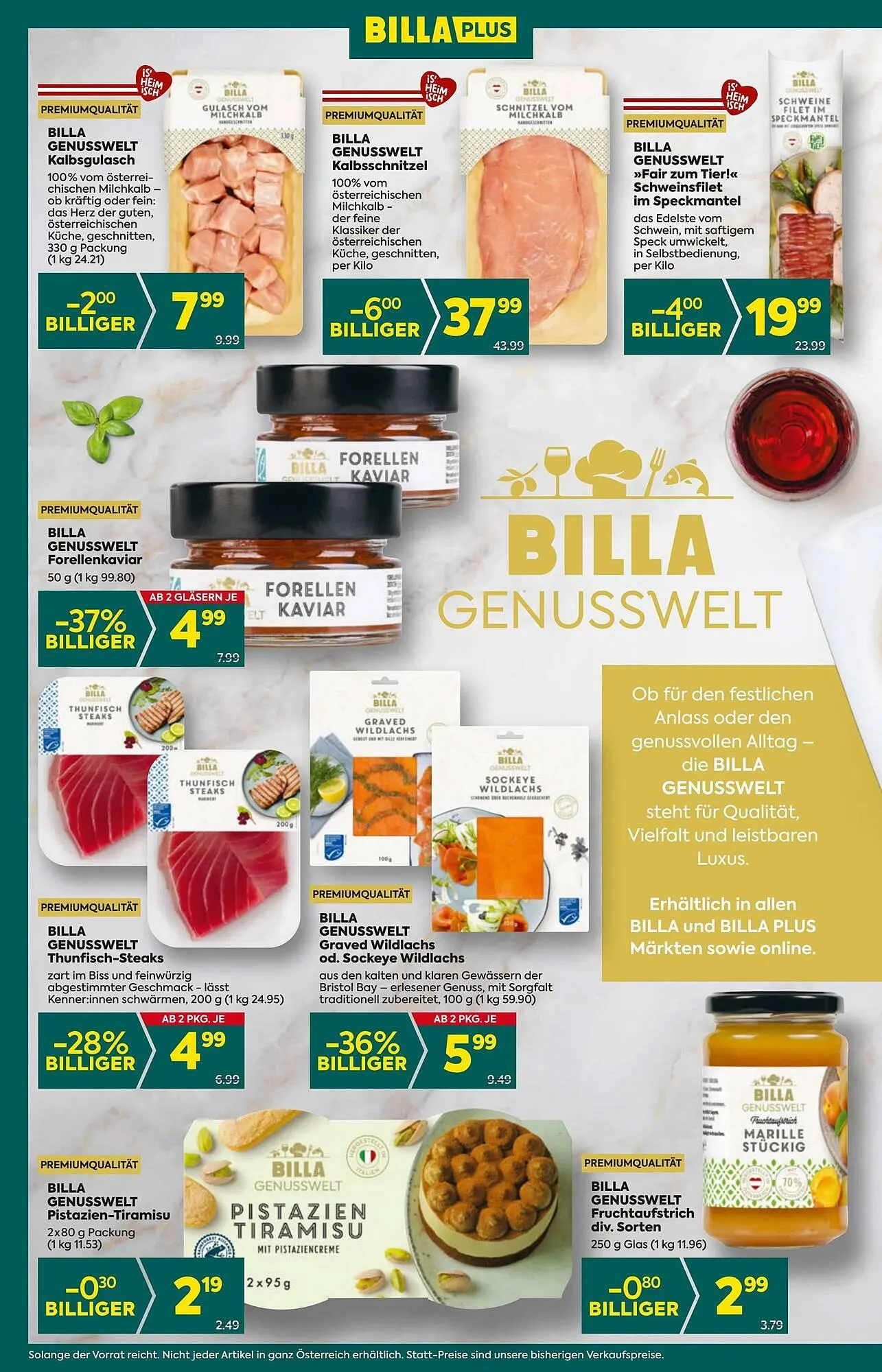 Billa Flugblatt von 6. November bis 12. November 2025 - Flugblätt seite 6