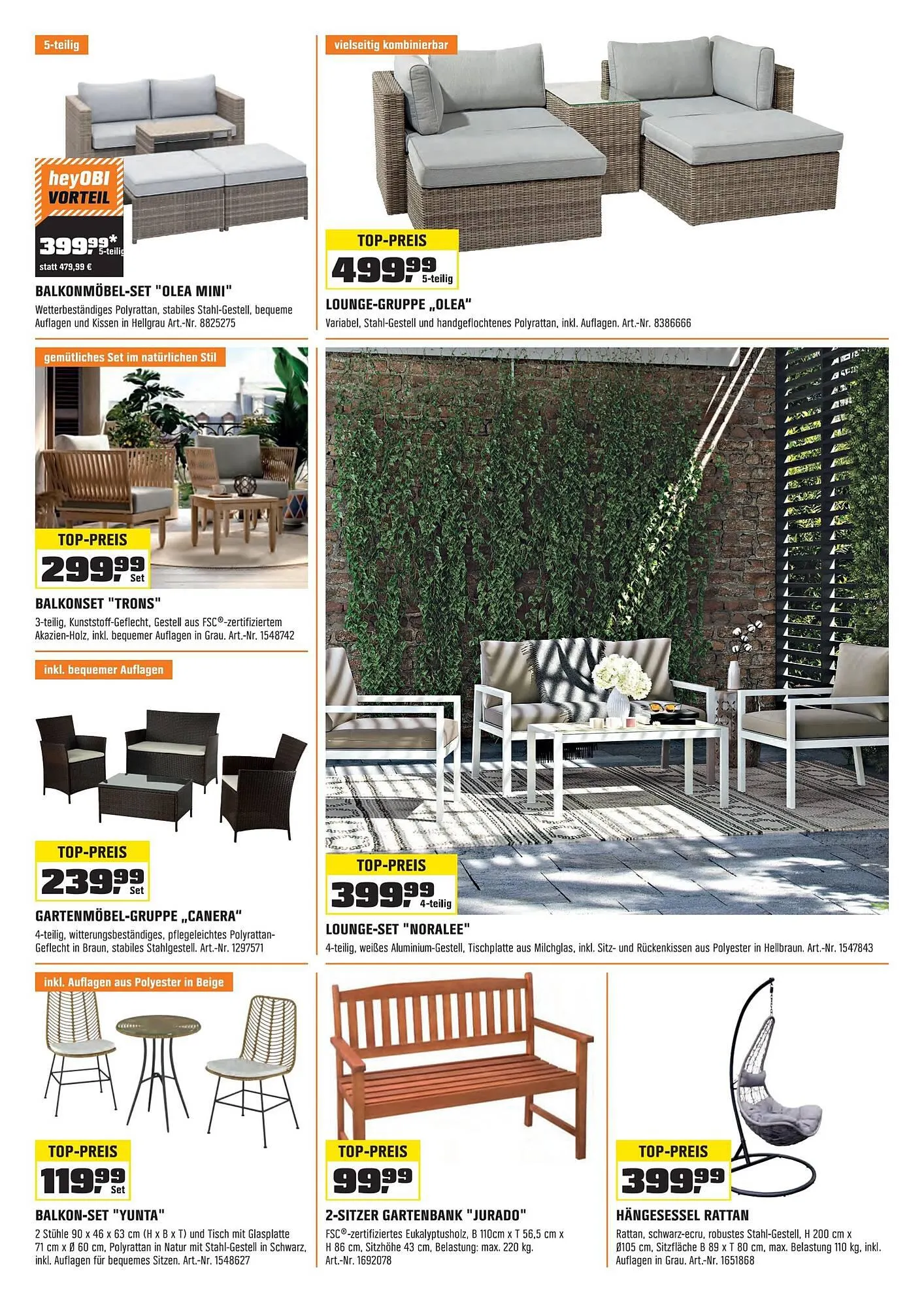 OBI Flugblatt von 30. Juni bis 31. Juli 2023 - Flugblätt seite 5