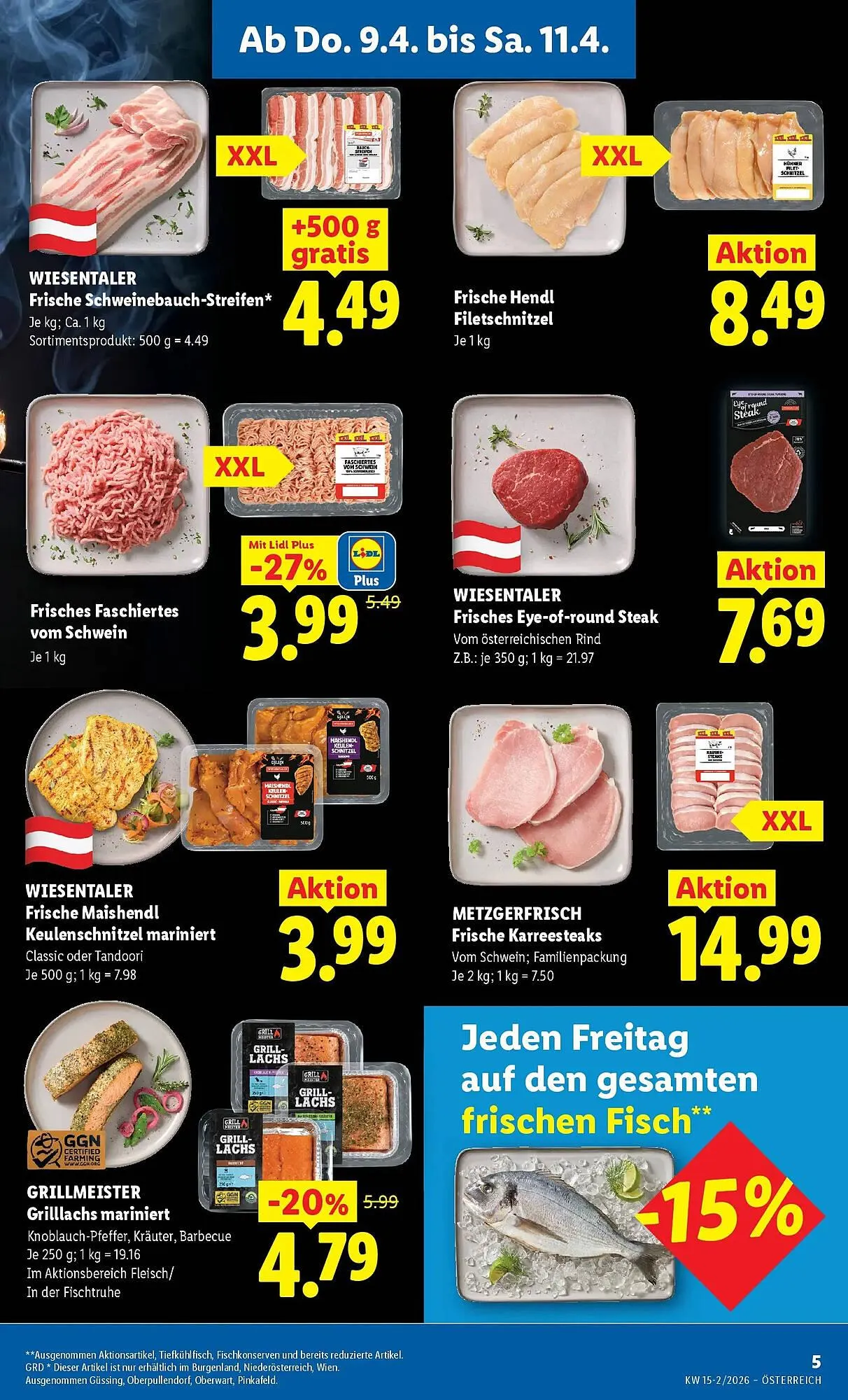 Lidl Flugblatt von 9. April bis 16. April 2026 - Flugblätt seite  7