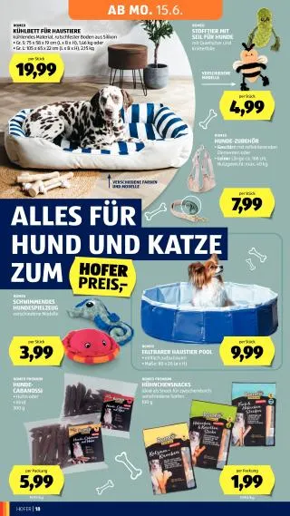 Hofer Flugblatt von 12. Juni bis 18. Juni 2026 - Flugblätt seite 22