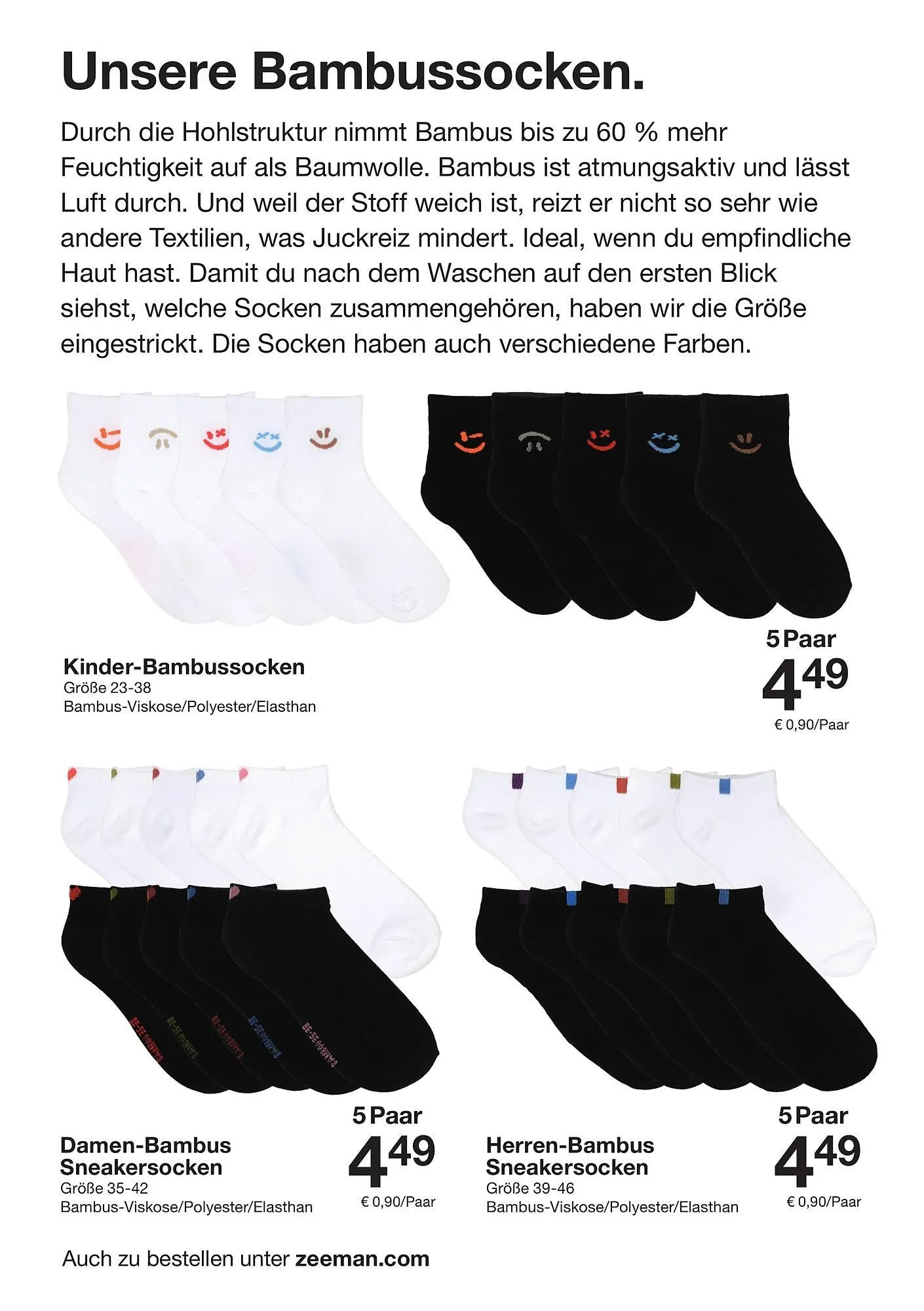 Zeeman Prospekt von 10. Jänner bis 23. Jänner 2026 - Flugblätt seite  22