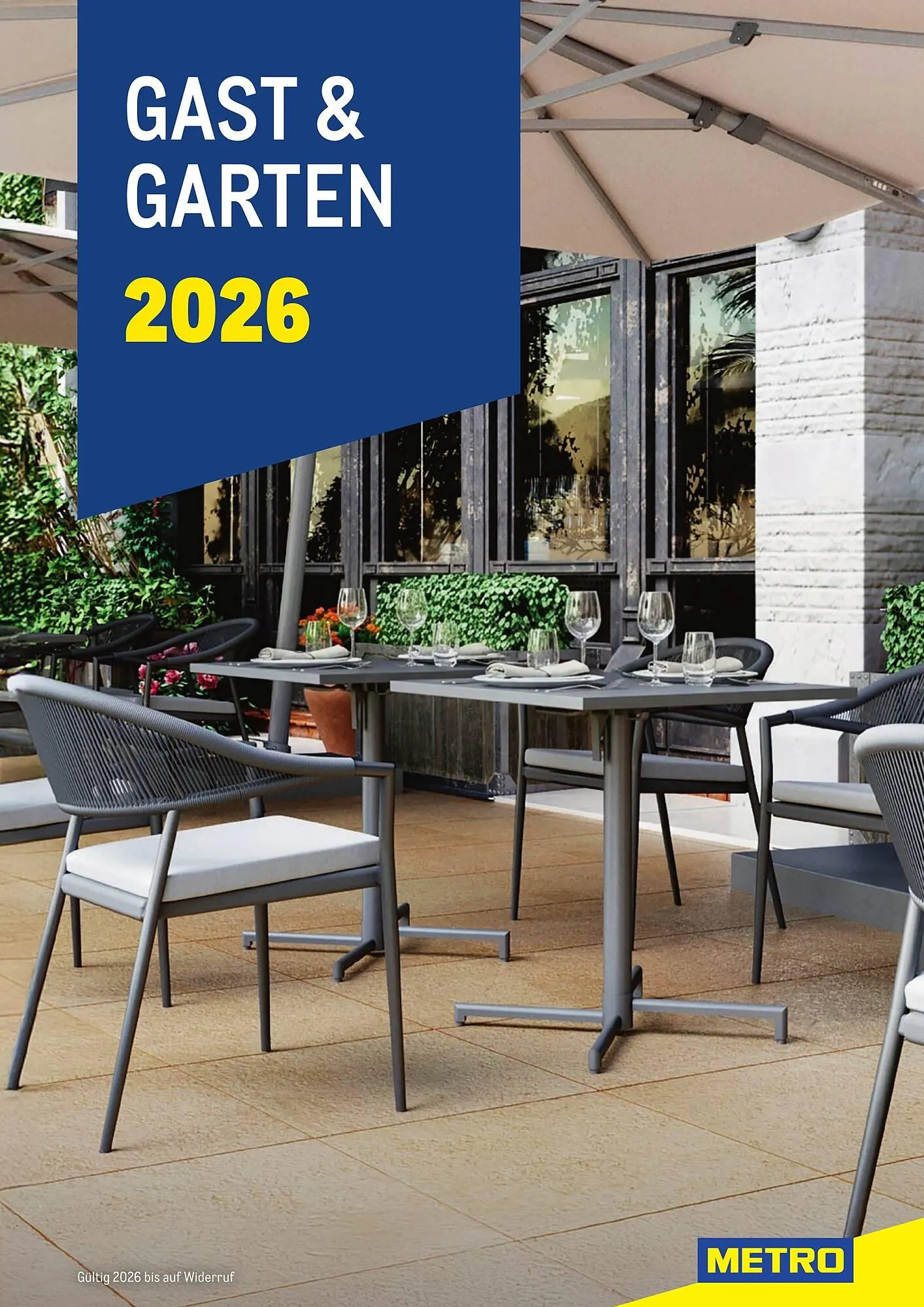 Metro Flugblatt von 25. März bis 31. Dezember 2026 - Flugblätt seite  1