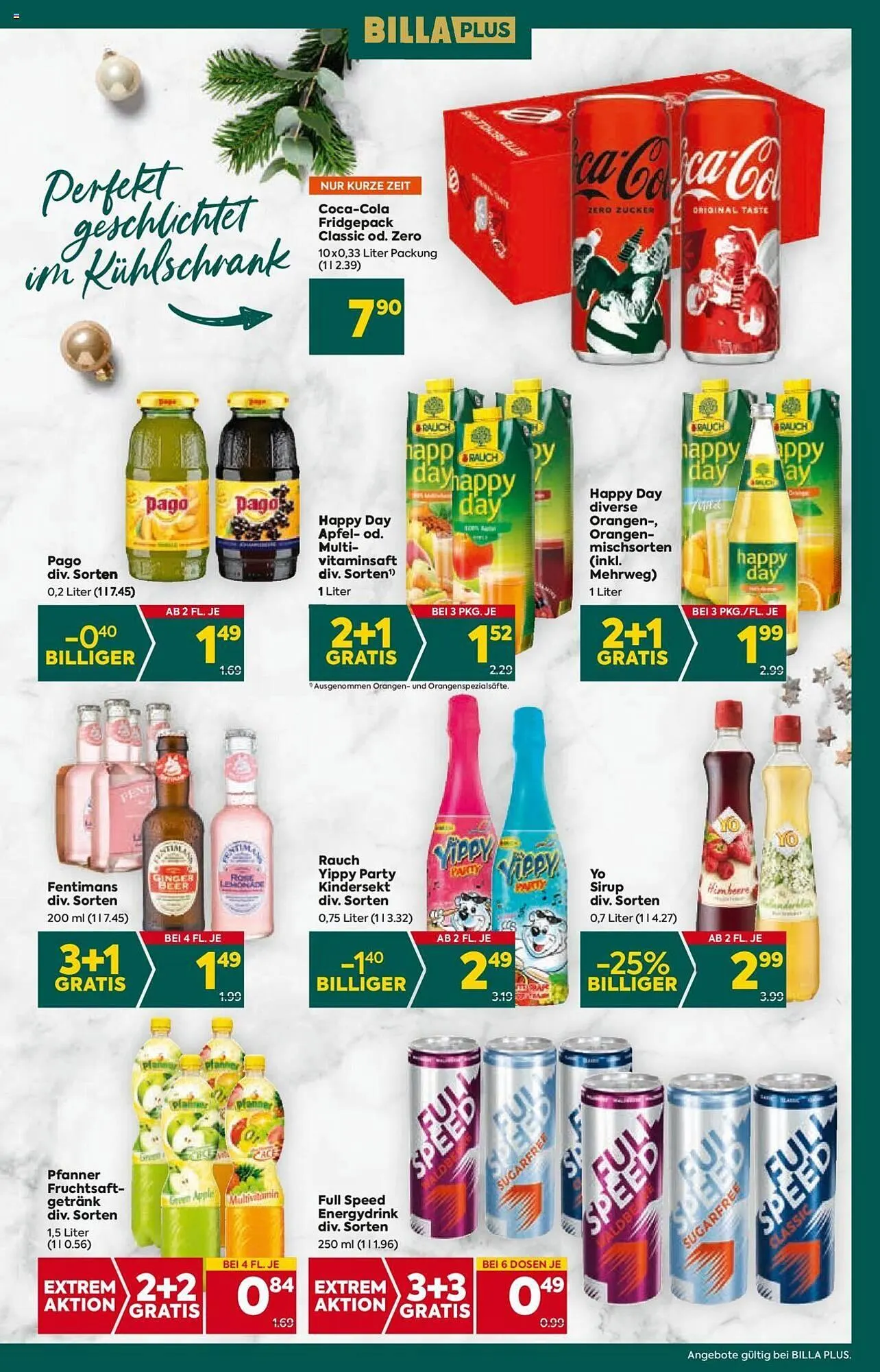 Billa Flugblatt von 7. Dezember bis 13. Dezember 2023 - Flugblätt seite 19