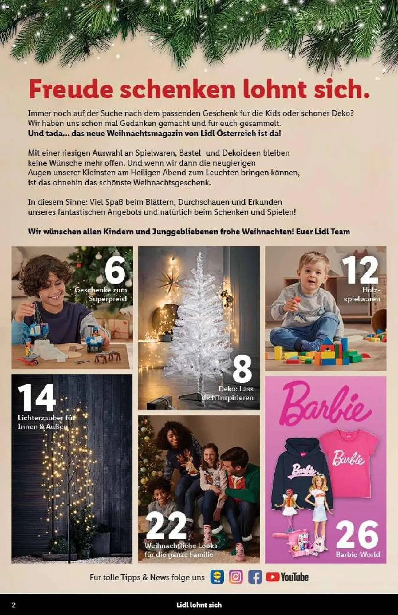 Lidl Flugblatt von 30. Oktober bis 14. Dezember 2023 - Flugblätt seite 2