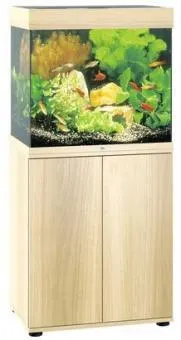 JUWEL Lido 120 Liter LED Aquarium- Schrankkombination in helles Holz