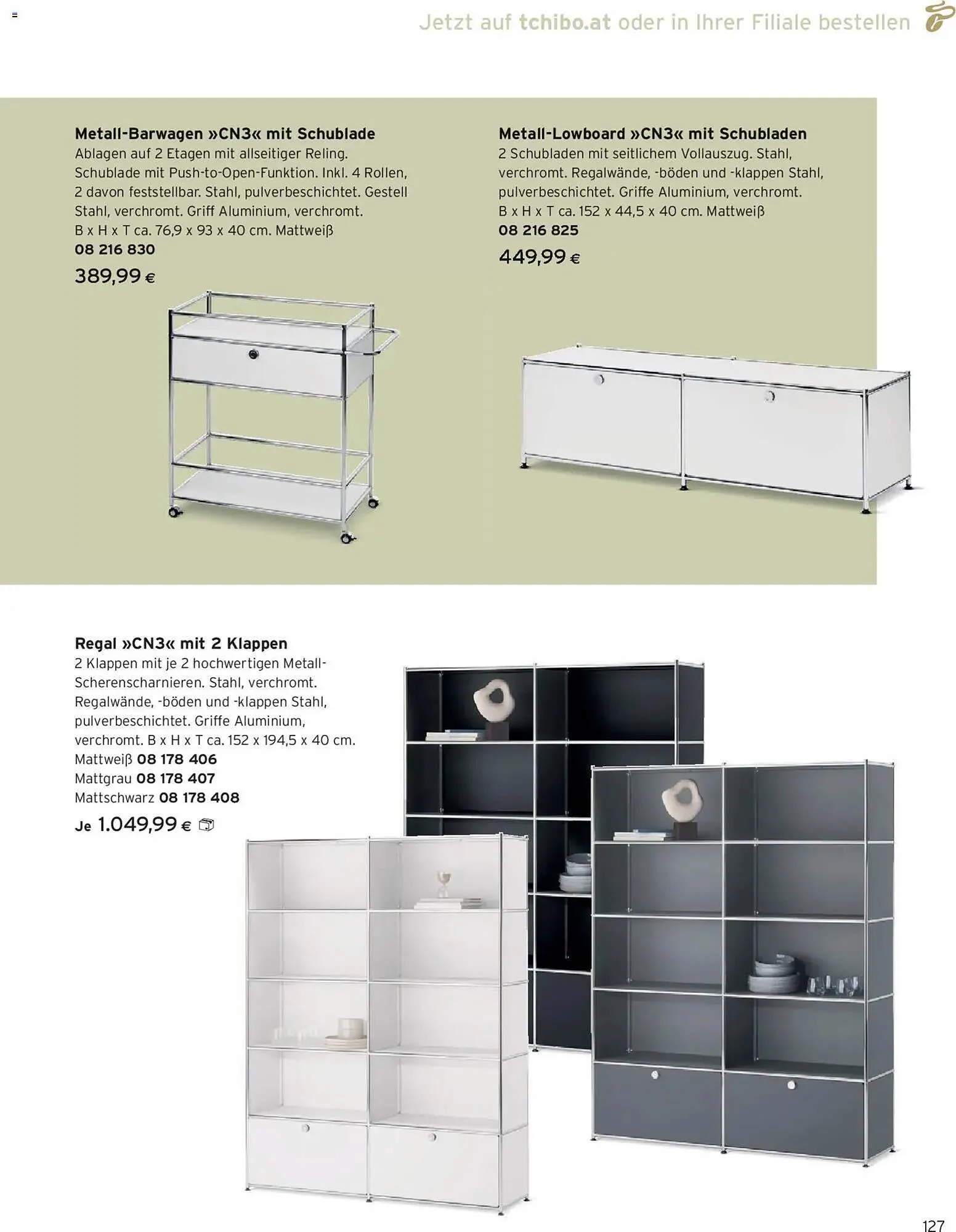 Tchibo Eduscho Flugblatt von 1. Jänner bis 31. Jänner 2026 - Flugblätt seite  127