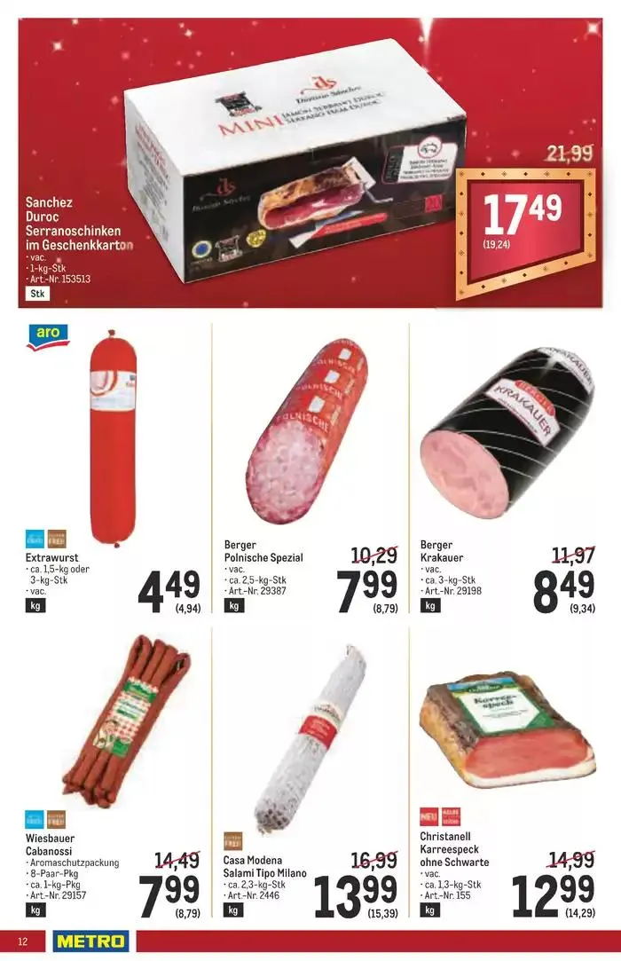 Unsere besten Deals für Sie von 28. November bis 11. Dezember 2024 - Flugblätt seite  12