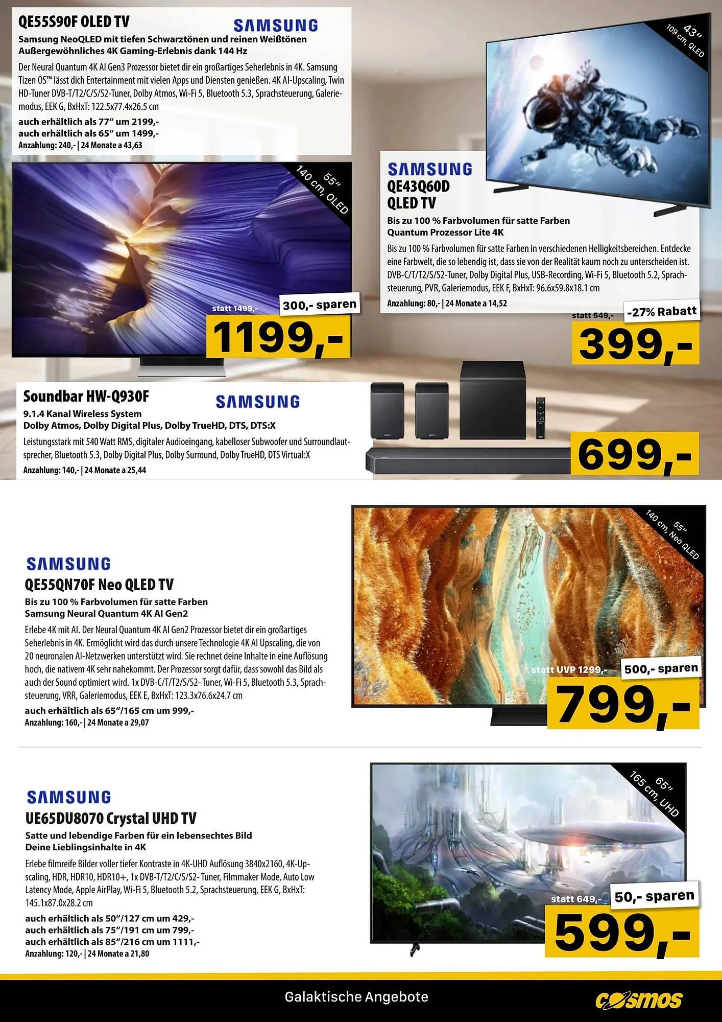 Cosmos Flugblatt von 12. November bis 7. Dezember 2025 - Flugblätt seite  9