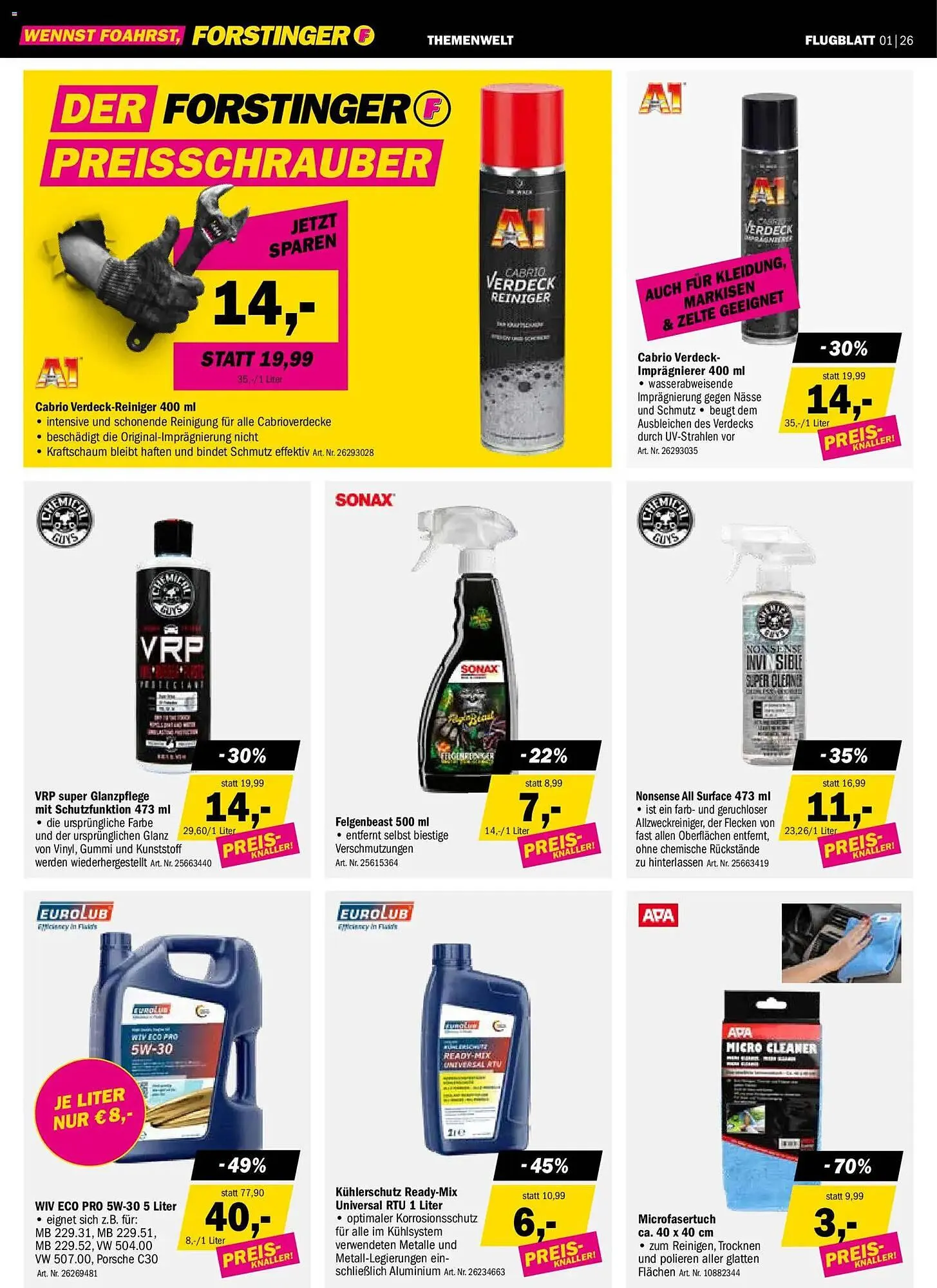 Forstinger Flugblatt von 21. Jänner bis 14. Februar 2026 - Flugblätt seite  6