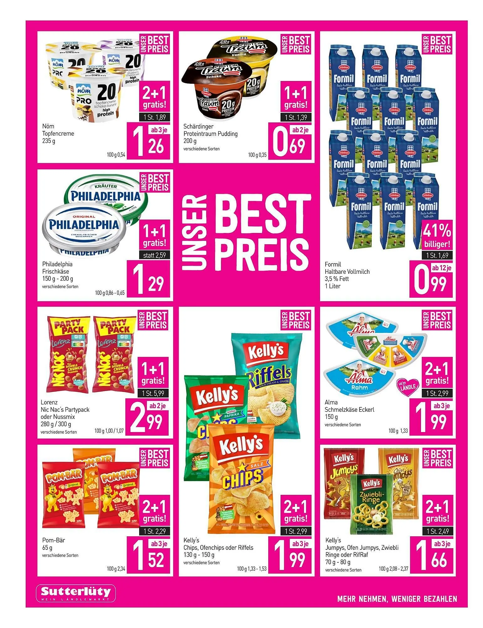 Sutterlüty Flugblatt von 15. Jänner bis 20. Jänner 2026 - Flugblätt seite  4