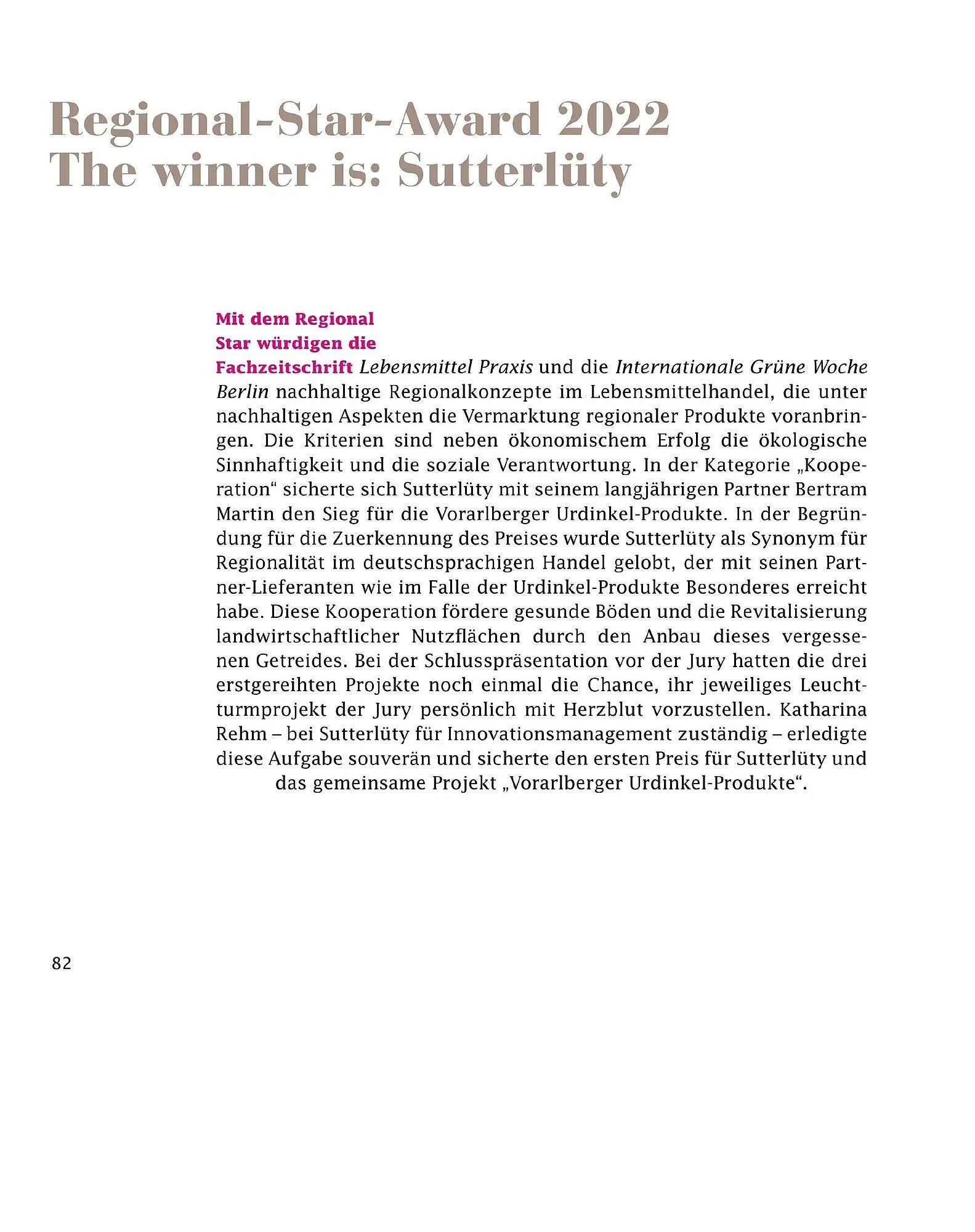 Sutterlüty Flugblatt von 21. Juli bis 31. Dezember 2025 - Flugblätt seite  82