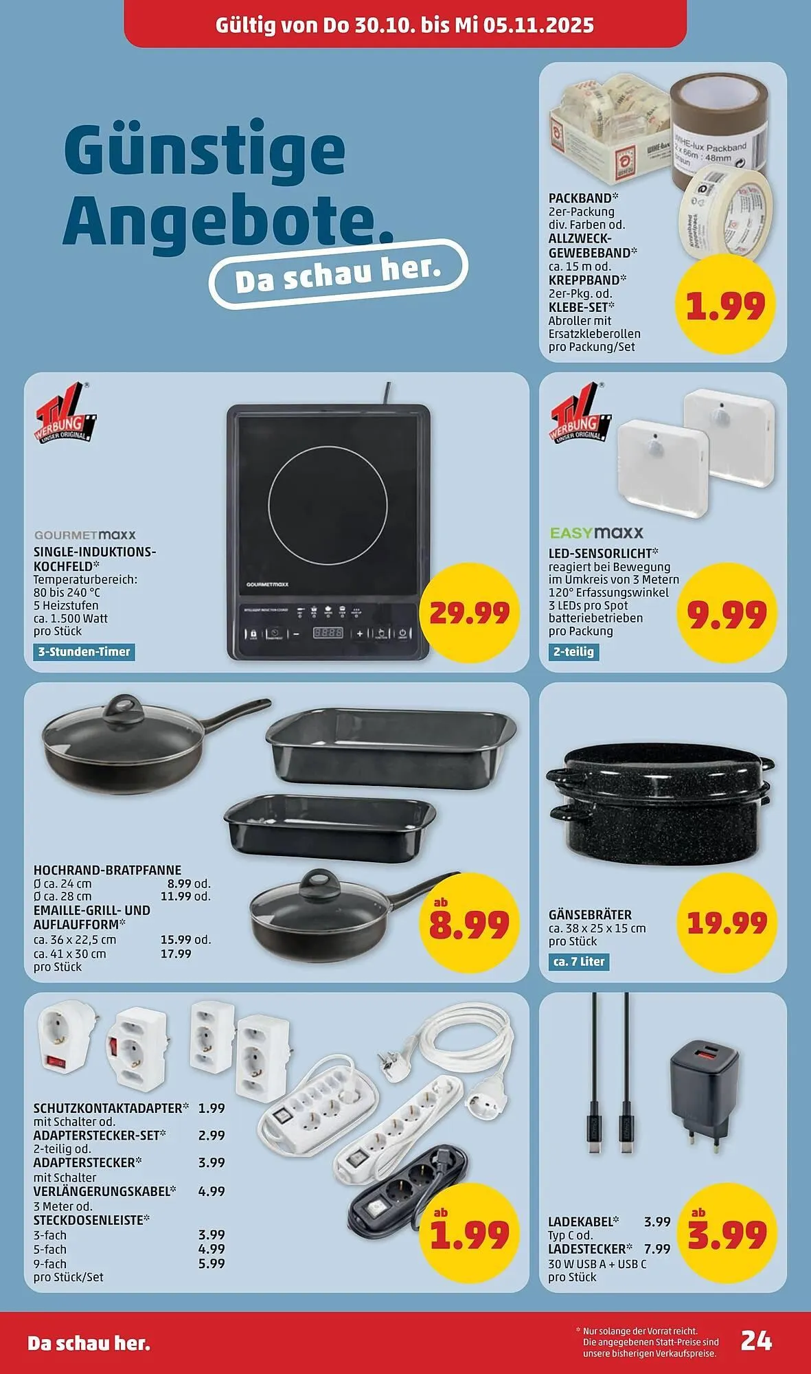 PENNY Flugblatt von 30. Oktober bis 5. November 2025 - Flugblätt seite  24