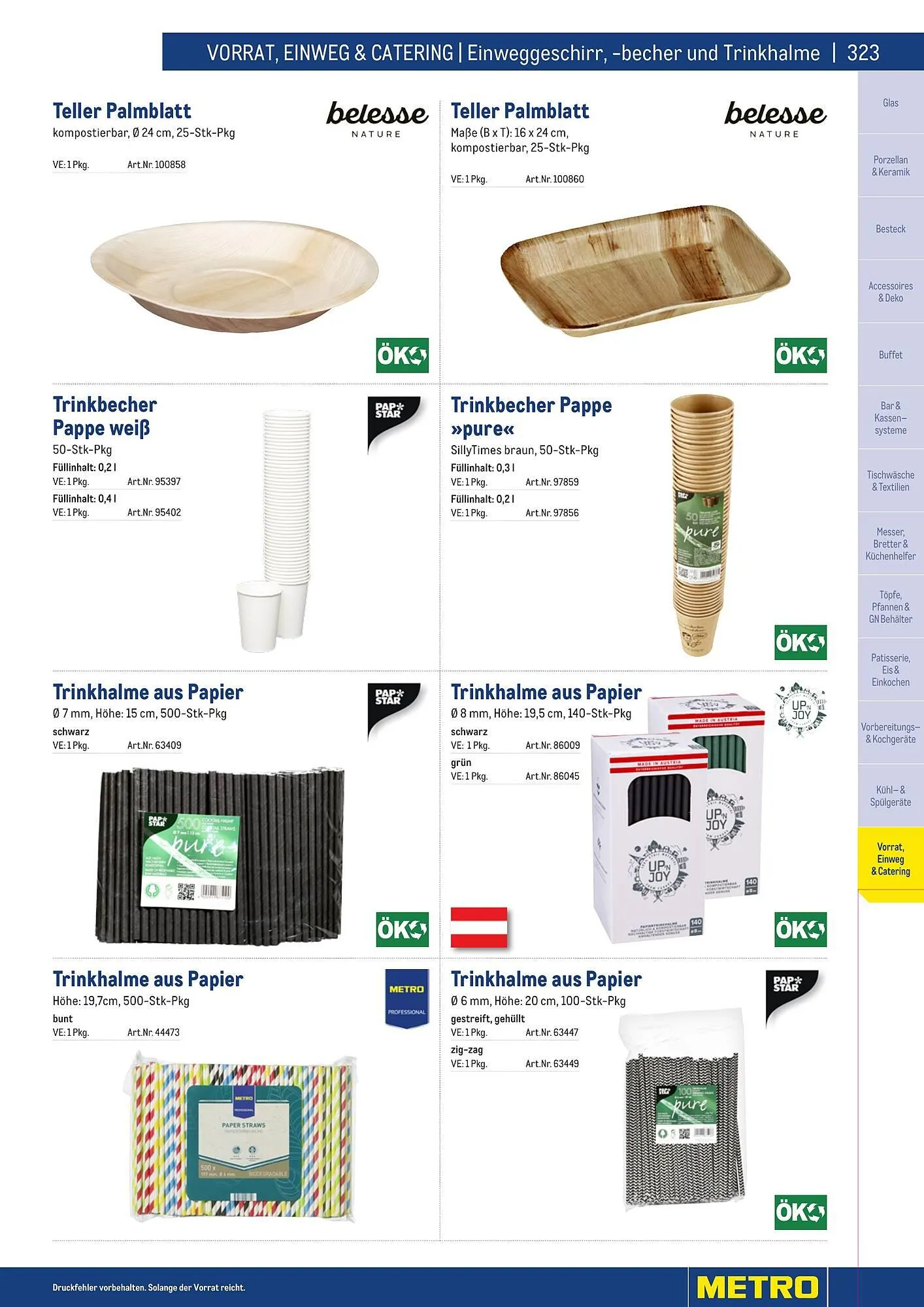 Metro Flugblatt von 25. März bis 31. Dezember 2026 - Flugblätt seite  323
